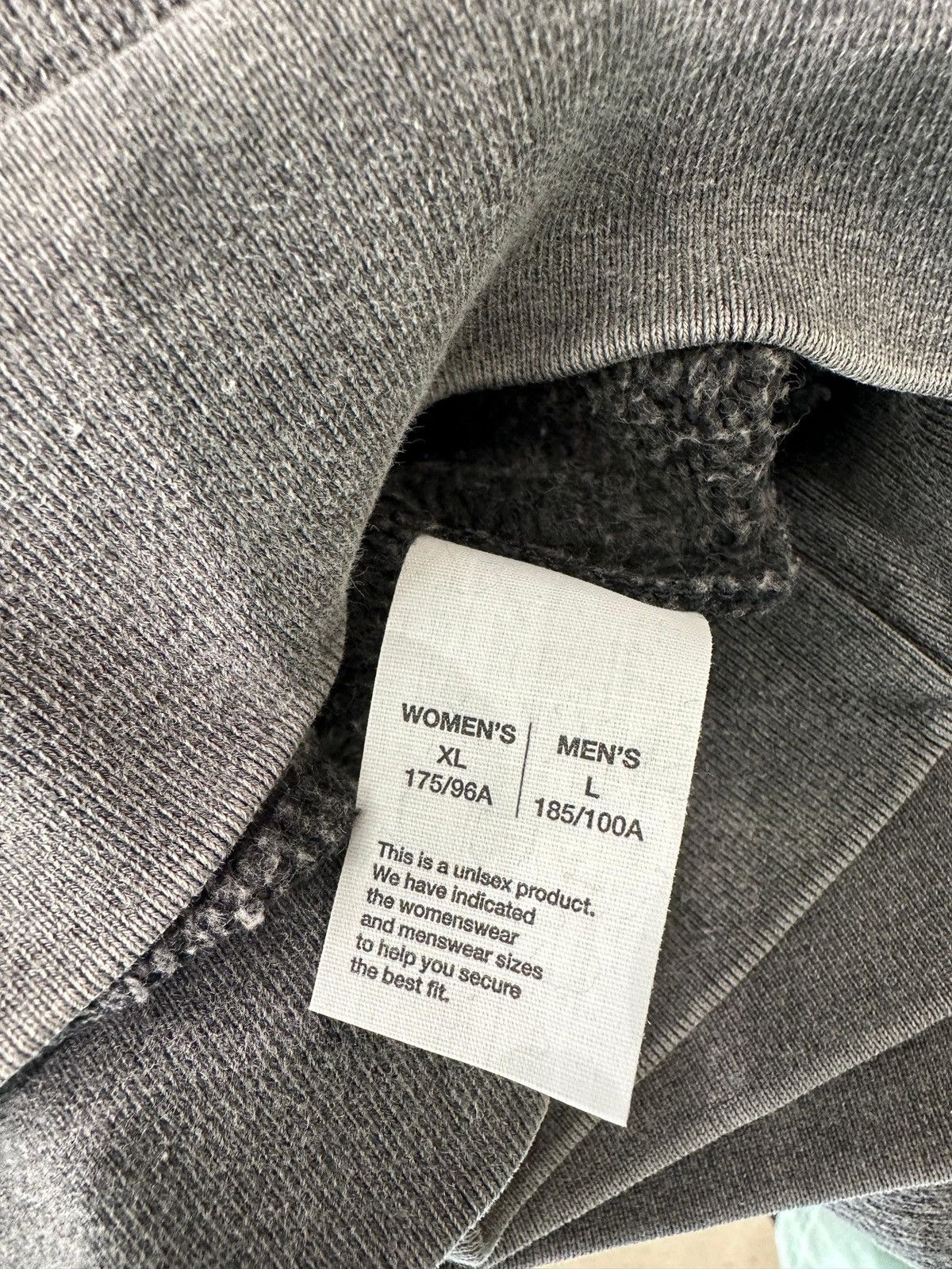 Acne Studios ACNE STUDIOS - Hooded Sweater Logo Patch Faded Black Size US L / EU 52-54 / 3 - 3 Thumbnail