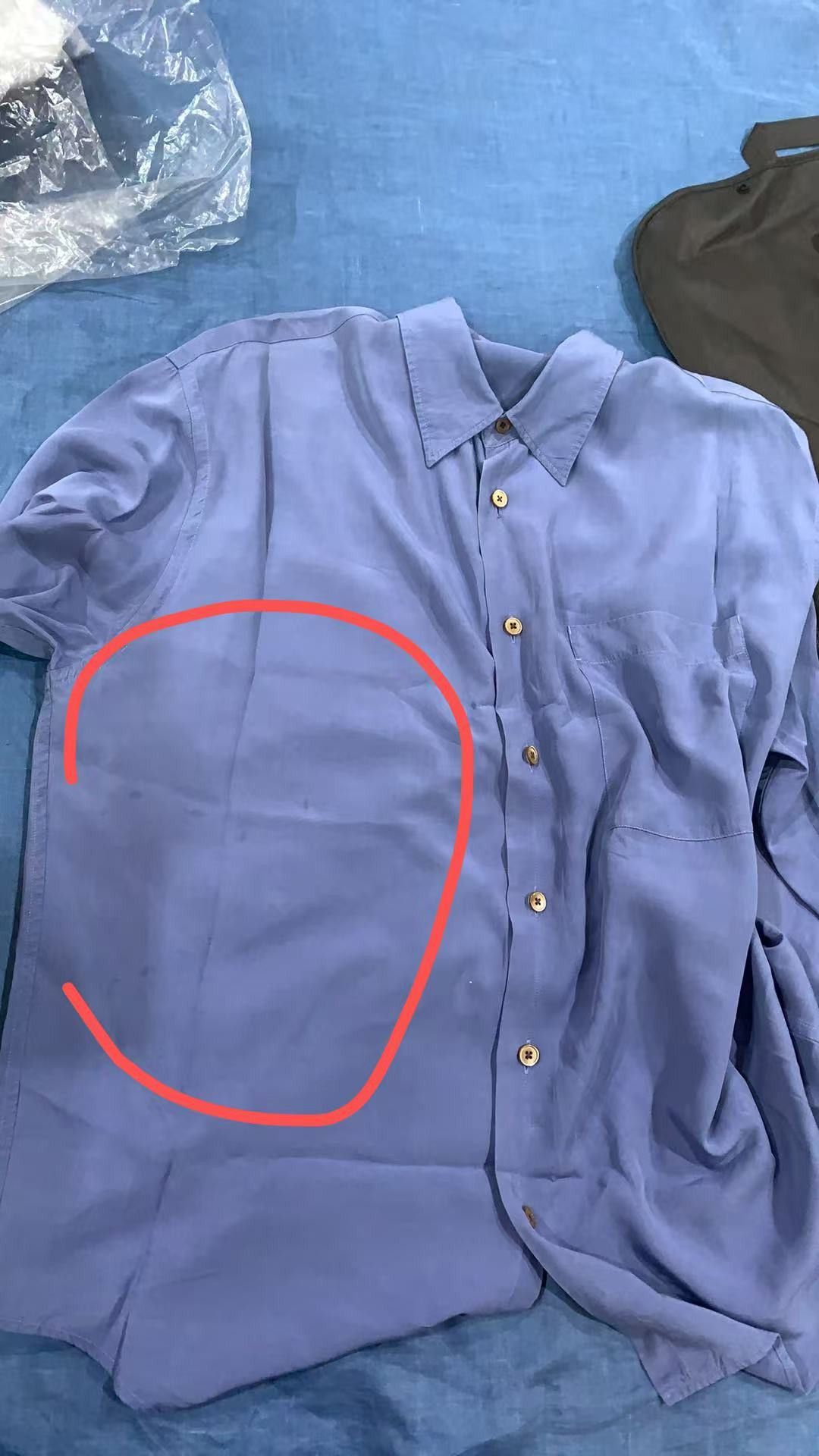 Lemaire Lemaire 23SS Blue Lyocell Shirt Size US S / EU 44-46 / 1 - 8 Thumbnail