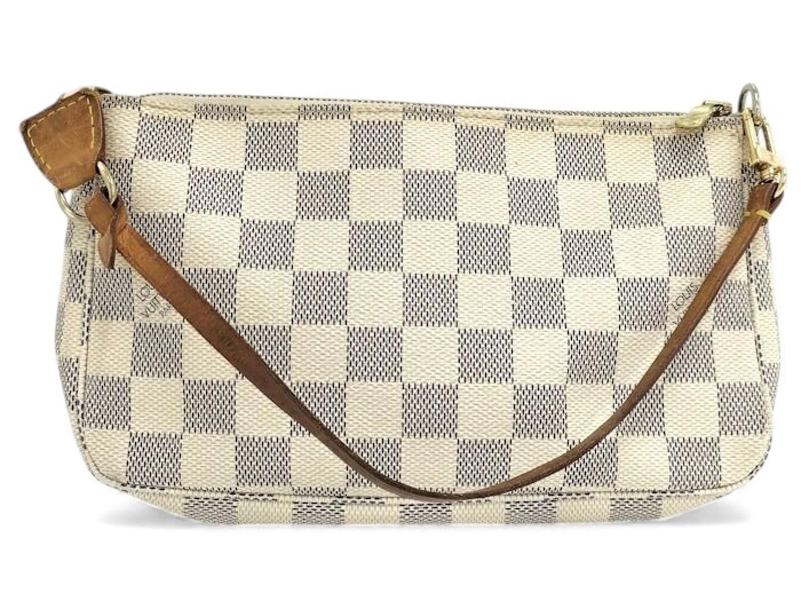 Louis Vuitton Louis Vuitton - Damier Azur Canvas Shoulder Bag Size ONE SIZE - 5 Thumbnail