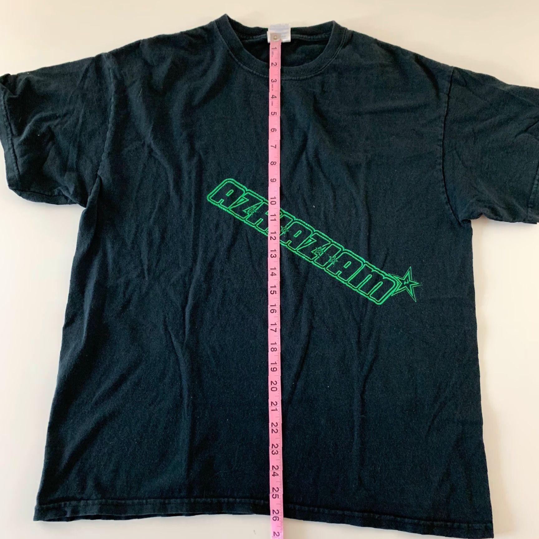 Gildan AZHIAZIAM Surf Short Sleeve Gildan T Shirt Men's Size L Black Green Size US L / EU 52-54 / 3 - 6 Thumbnail