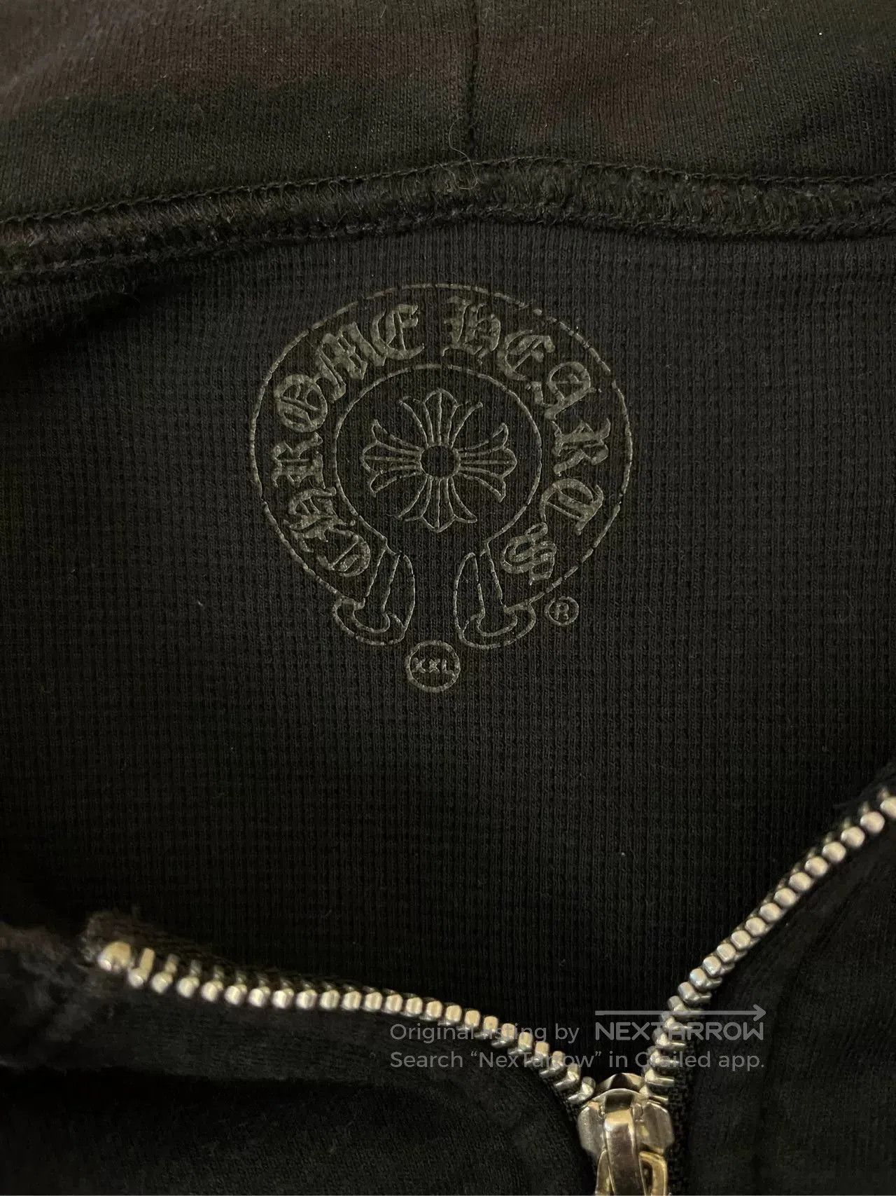 Chrome Hearts Chrome Hearts Black Zip Hoodie Sweatshirt. Size US XXL / EU 58 / 5 - 6 Thumbnail