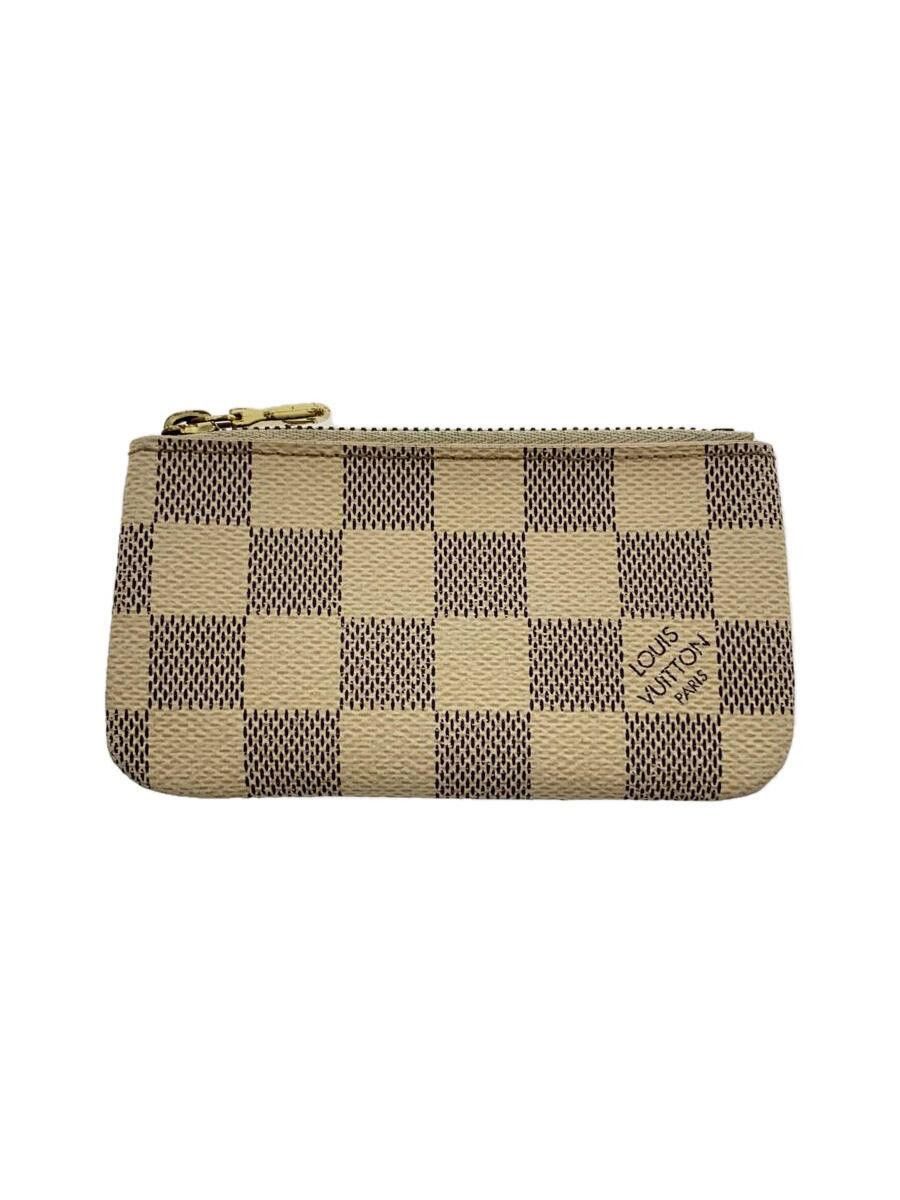 Louis Vuitton Louis Vuitton Damier Azur Pochette Cle White Size ONE SIZE - 1 Thumbnail