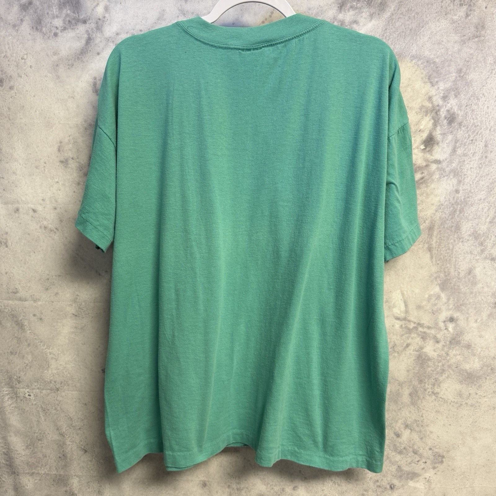 Vintage Vintage 90s Wave Round Surf T Shirt Mens XL Teal Woody Car S Size US XL / EU 56 / 4 - 2 Thumbnail