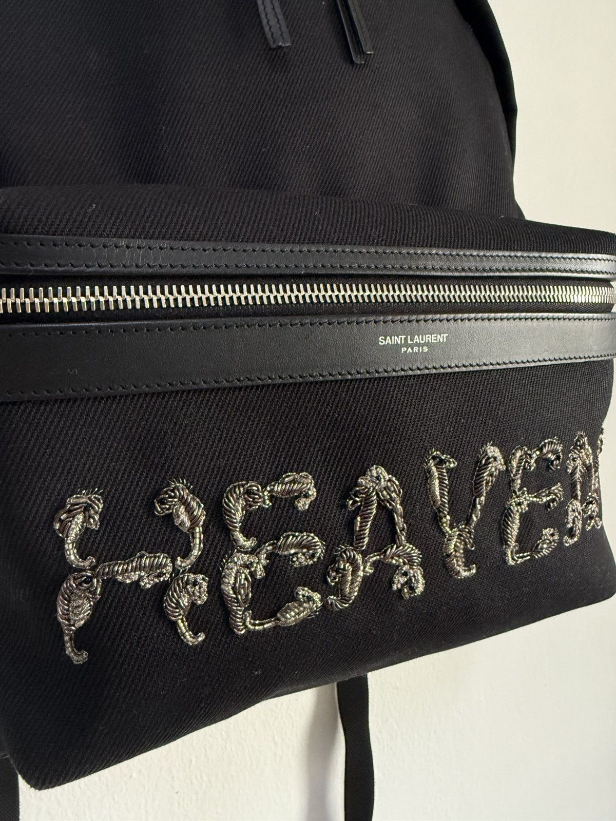 Saint Laurent Paris 2017 Saint Laurent Paris "HEAVEN" Bagpack Size ONE SIZE - 6 Thumbnail