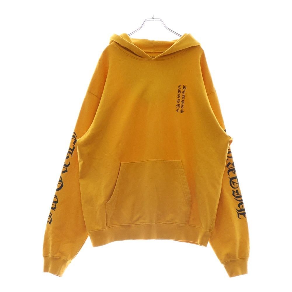 Chrome Hearts Pullover Hoodie Mustard Arm Logo