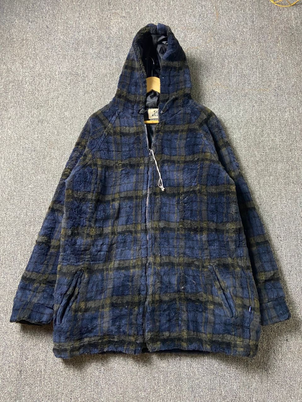 Piko Hawaiian Longboard Wear Plaid Fleece Jacket (181)