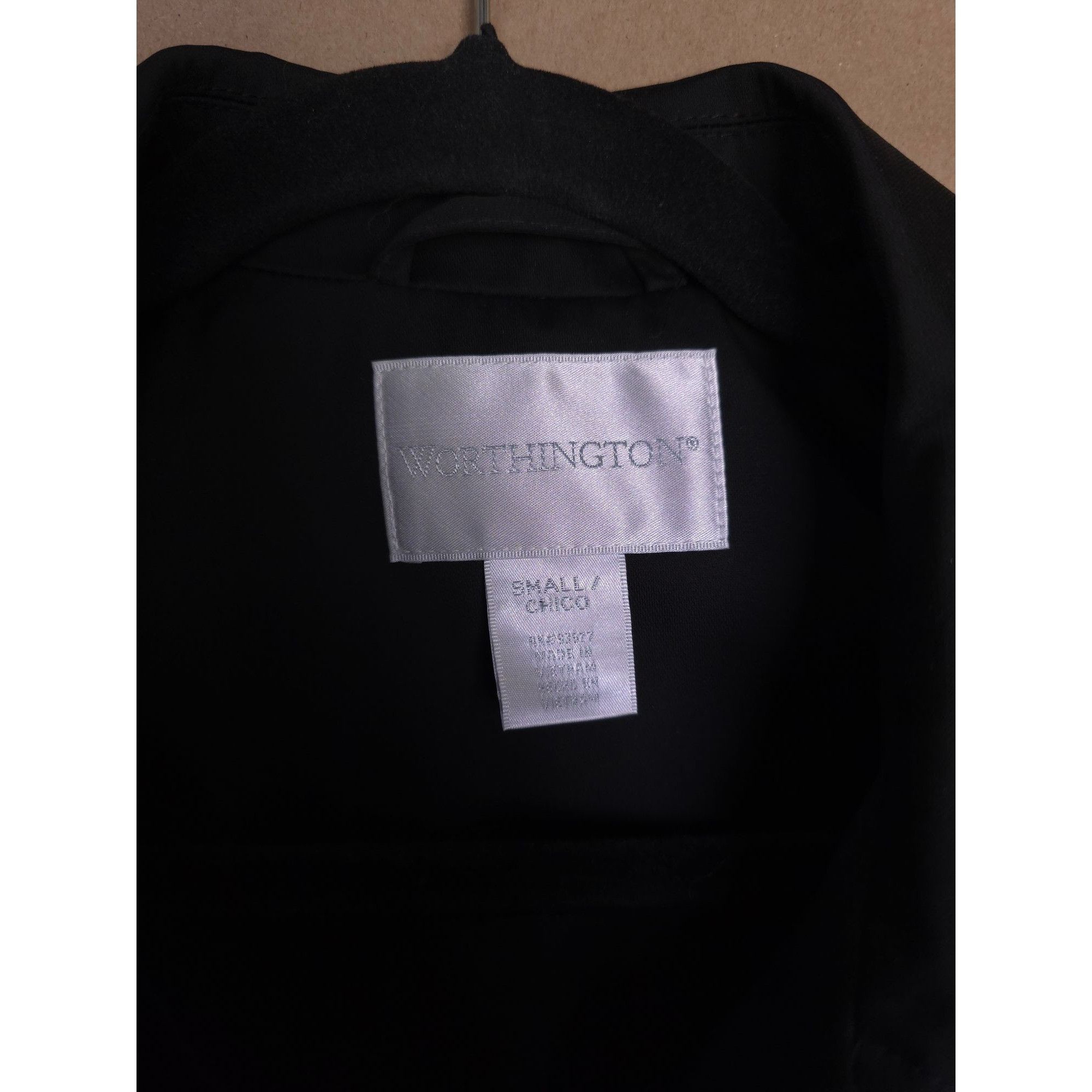 Worthington Worthington Womens Black Peacoat Small Size S / US 4 / IT 40 - 4 Thumbnail
