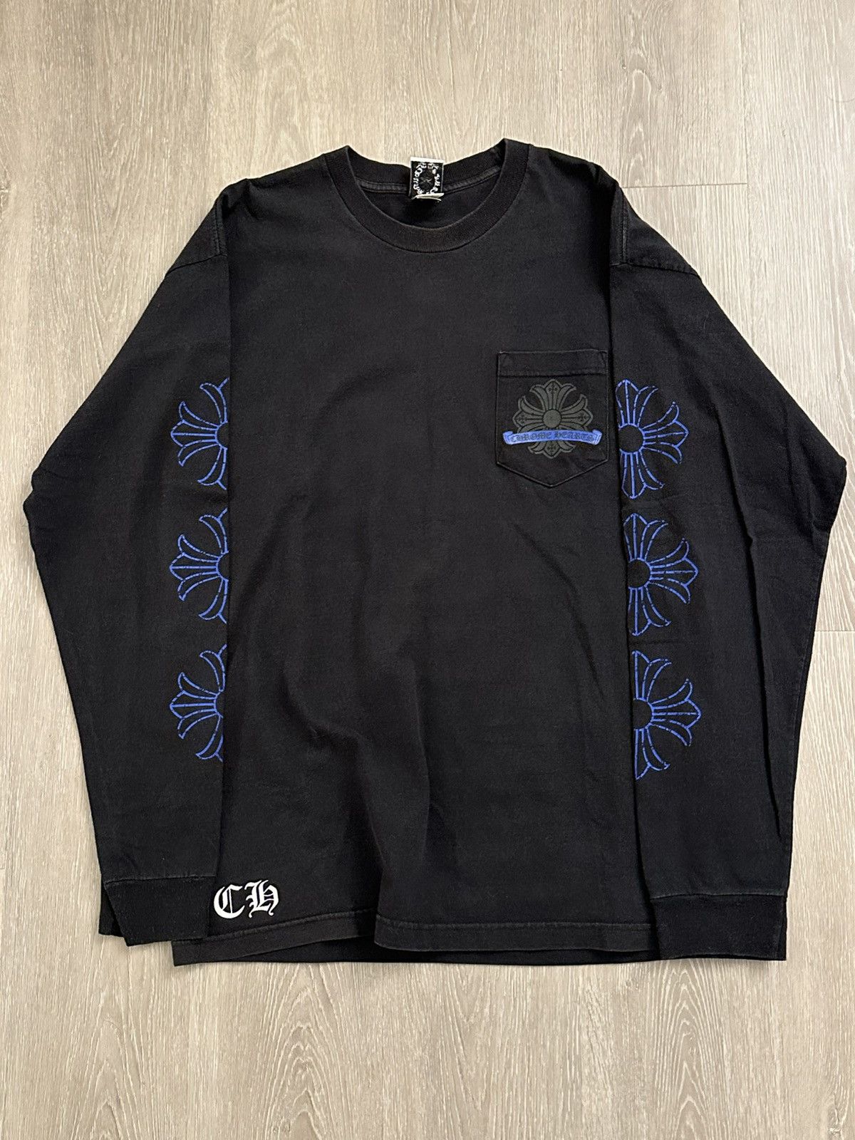 Vintage Chrome Hearts Long Sleeve Shirt Size XL - www.joarbit.com