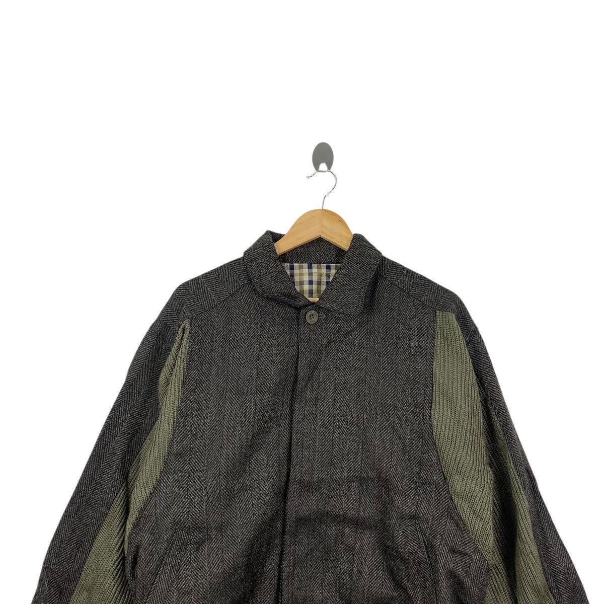 Aquascutum Vintage 90’ AQUASCUTUM LONDON Herringbone Jacket Coat Size US L / EU 52-54 / 3 - 2 Thumbnail