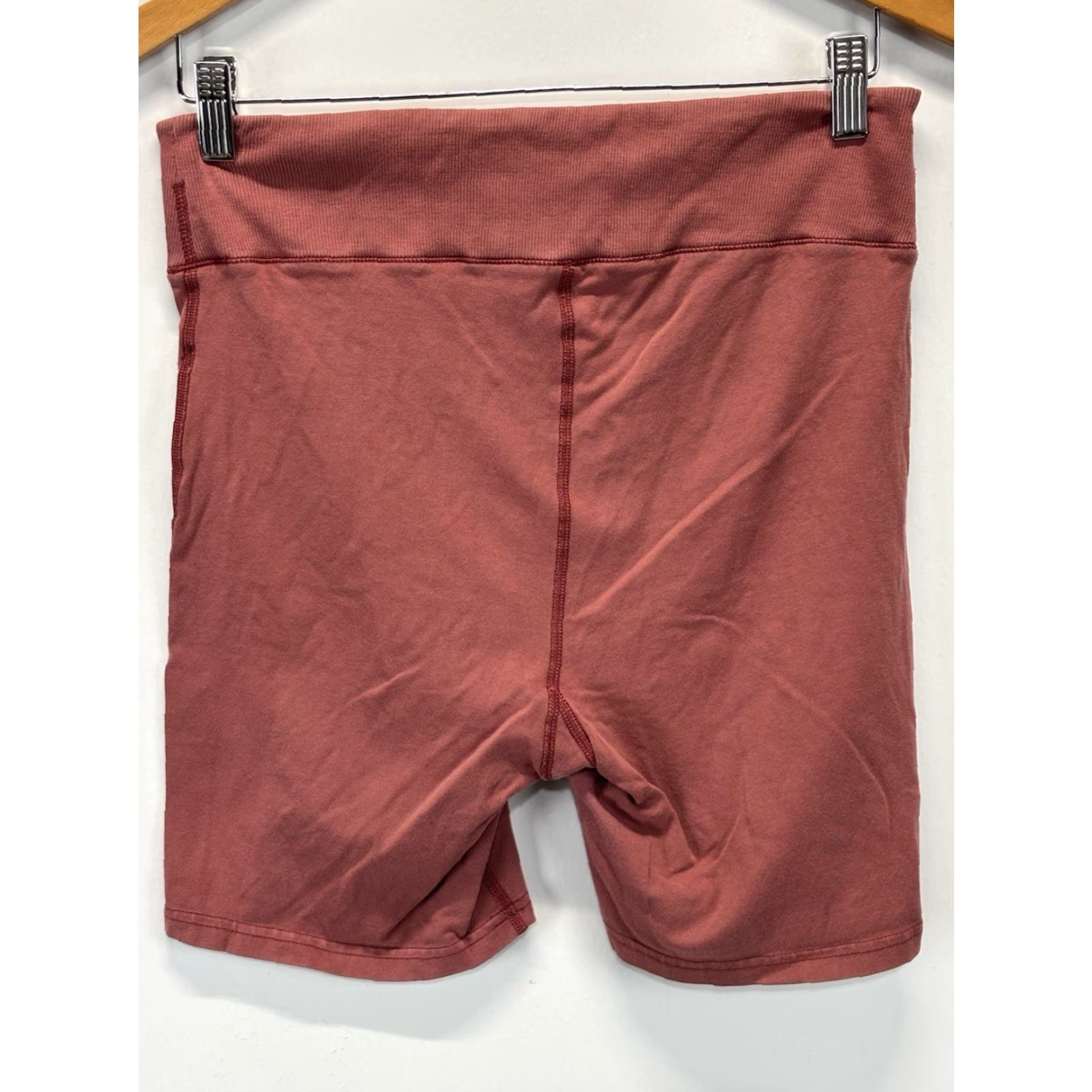 Free People Free People Movement Biker Shorts Large Women’s Mauve Stretch Soft Athleisure Size 36" / US 14 / IT 50 - 4 Thumbnail