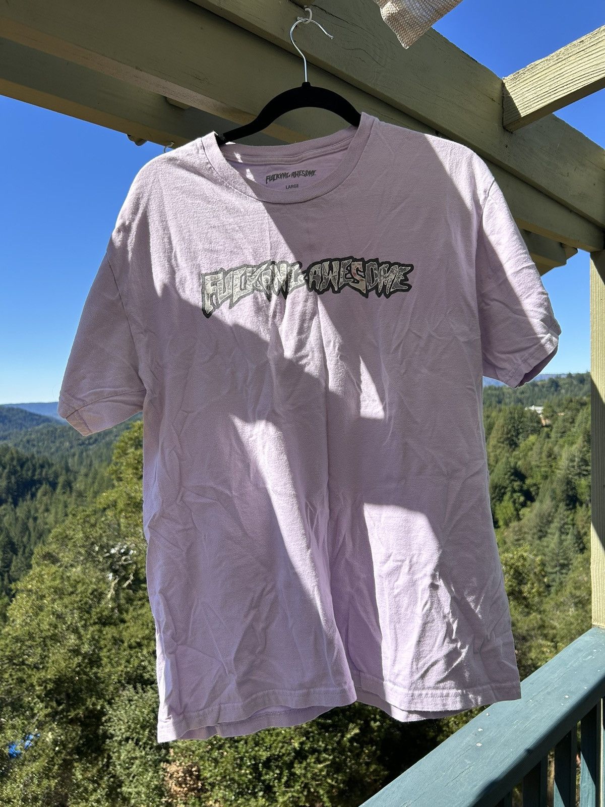 Fucking Awesome Fucking Awesome FA Pink Logo Tee Size US L / EU 52-54 / 3 - 1 Thumbnail