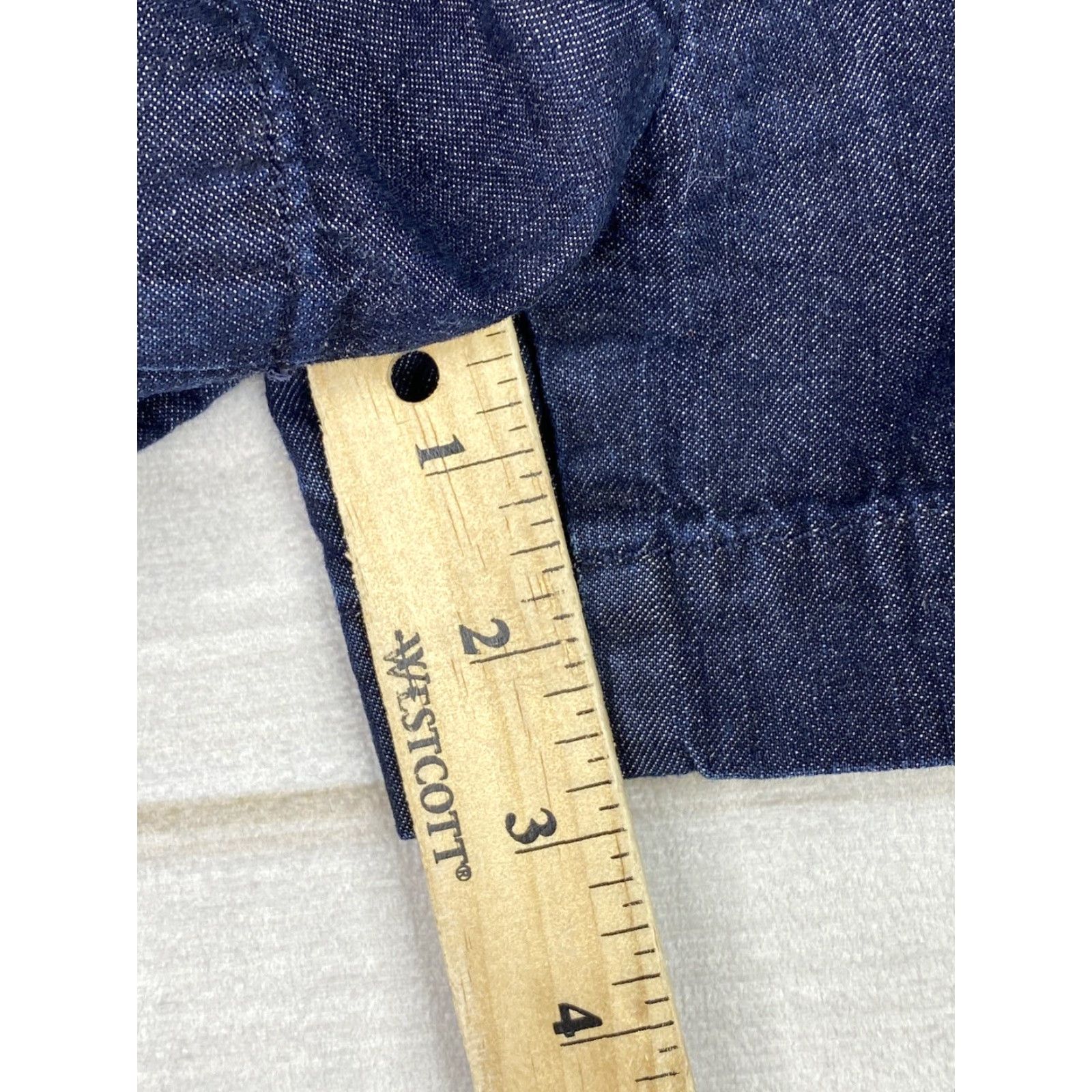 Loft VINTAGE LOFT Shorts Womens 0 Dark Wash Denim City Walking Size 25" / US 0 / IT 36 - 5 Thumbnail