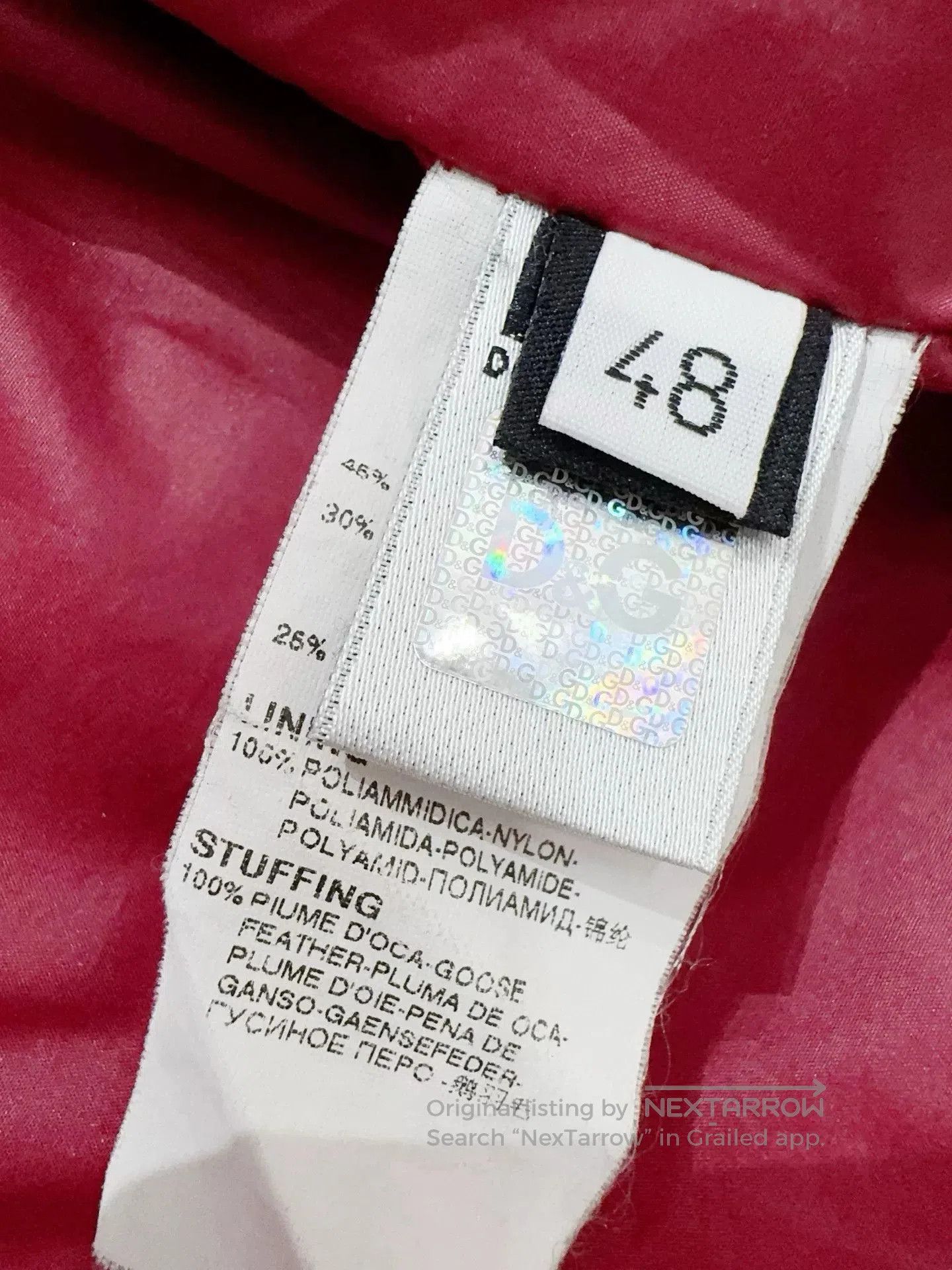 Dolce & Gabbana Dolce & Gabbana Down Jacket. Size US M / EU 48-50 / 2 - 5 Thumbnail