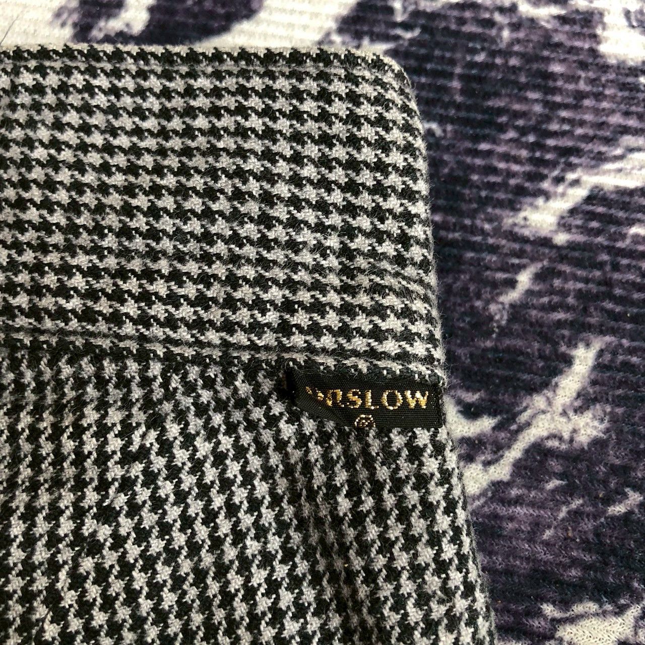 Orslow orSlow Houndstooth Wool Trousers Made in Japan Size US 28 / EU 44 - 8 Thumbnail