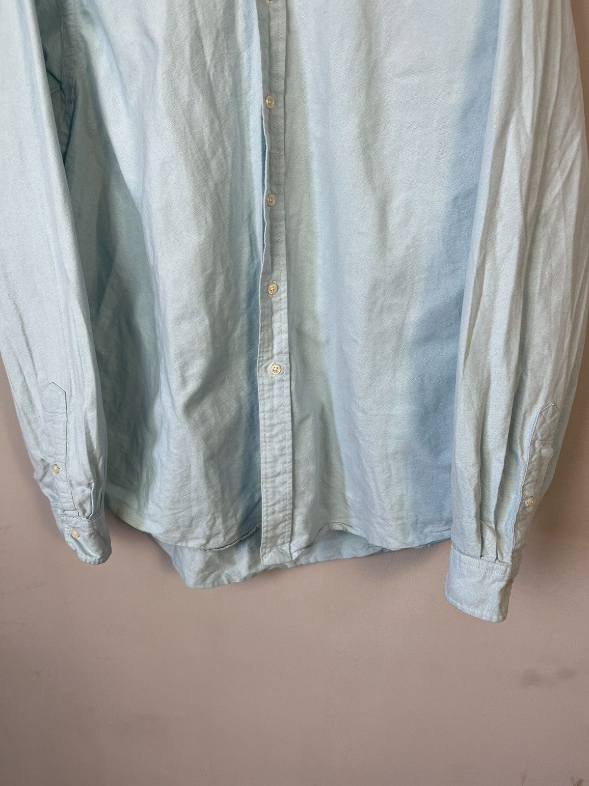 Polo Ralph Lauren × Ralph Lauren Polo Ralph Lauren Classic Cotton Long Sleeve Shirt Size US XXL / EU 58 / 5 - 4 Thumbnail