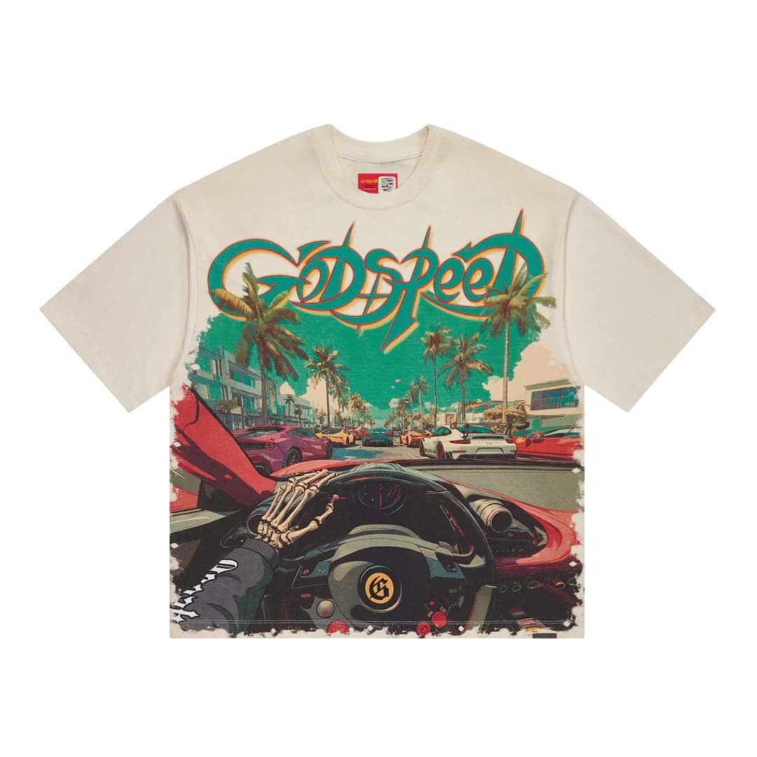 Godspeed Power Steering Bone Tee Size US XS / EU 42 / 0 - 1 Thumbnail