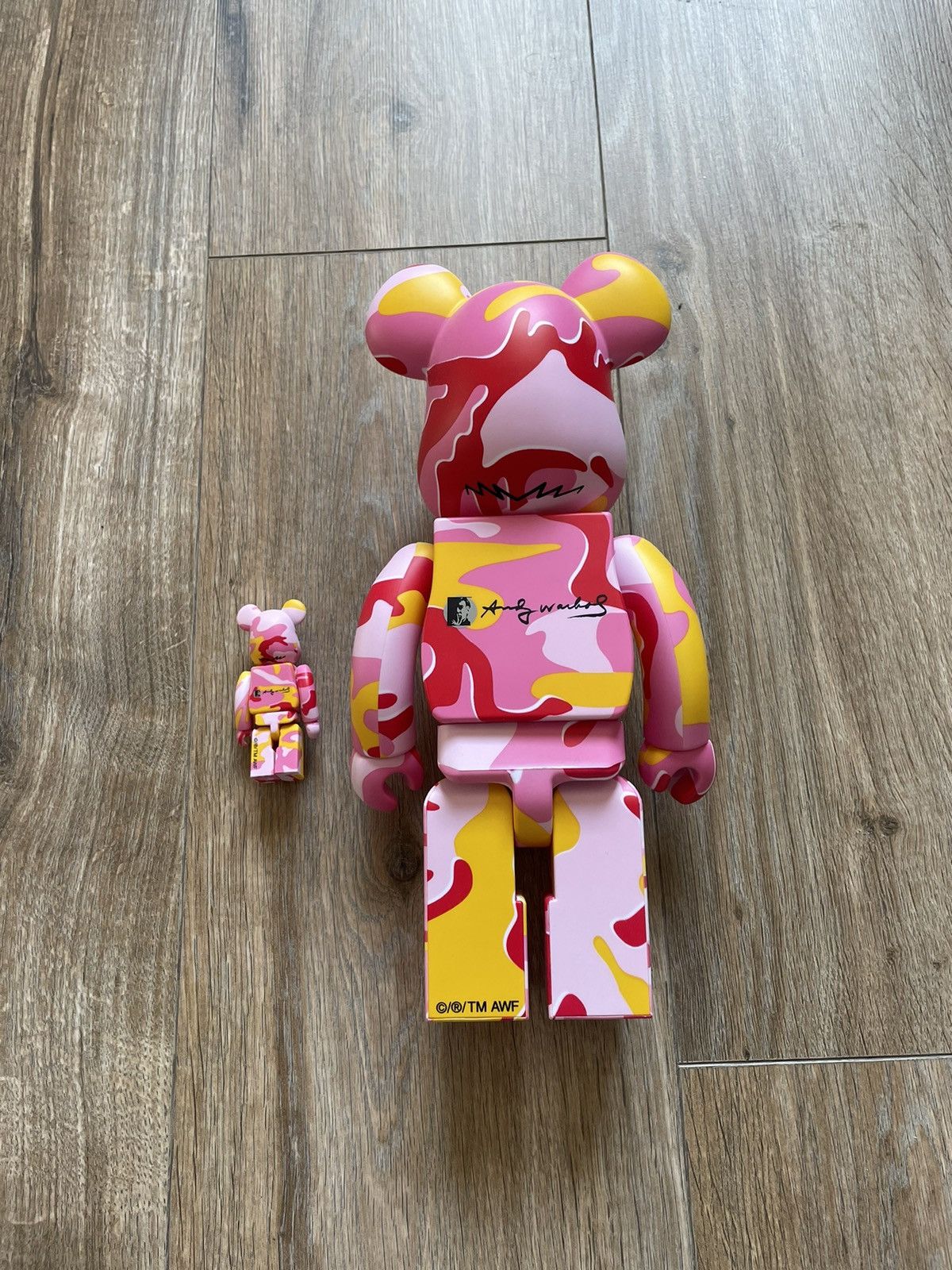 Medicom Toy Andy Warhol Bearbrick set Size ONE SIZE - 2 Thumbnail