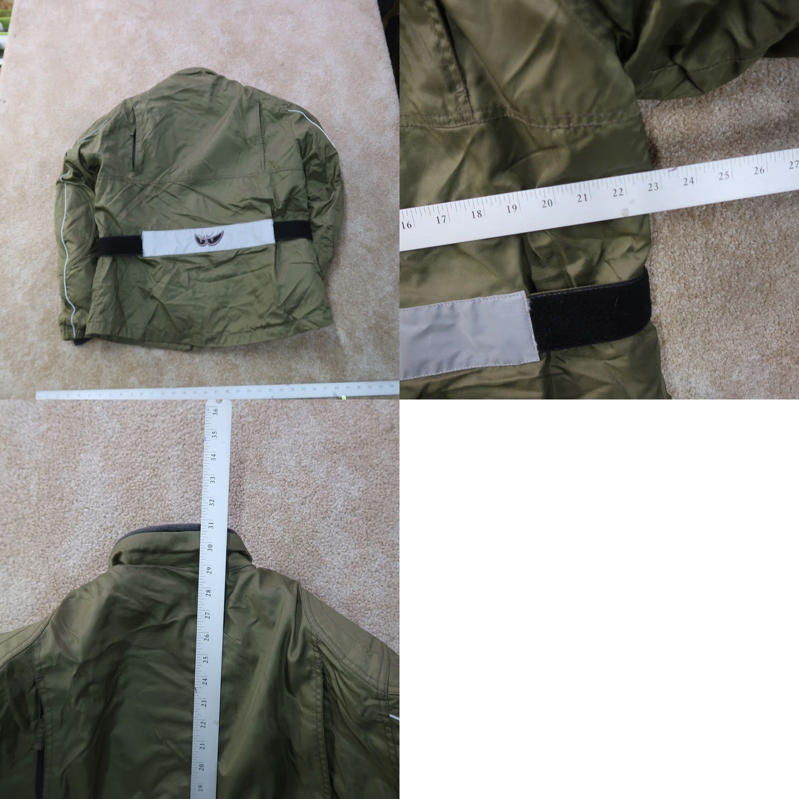 Vintage VINTAGE Moto GP Jacket Men L Motorcycle Protections Padded Green Racer Bike 2004 Gear Size US L / EU 52-54 / 3 - 9 Thumbnail