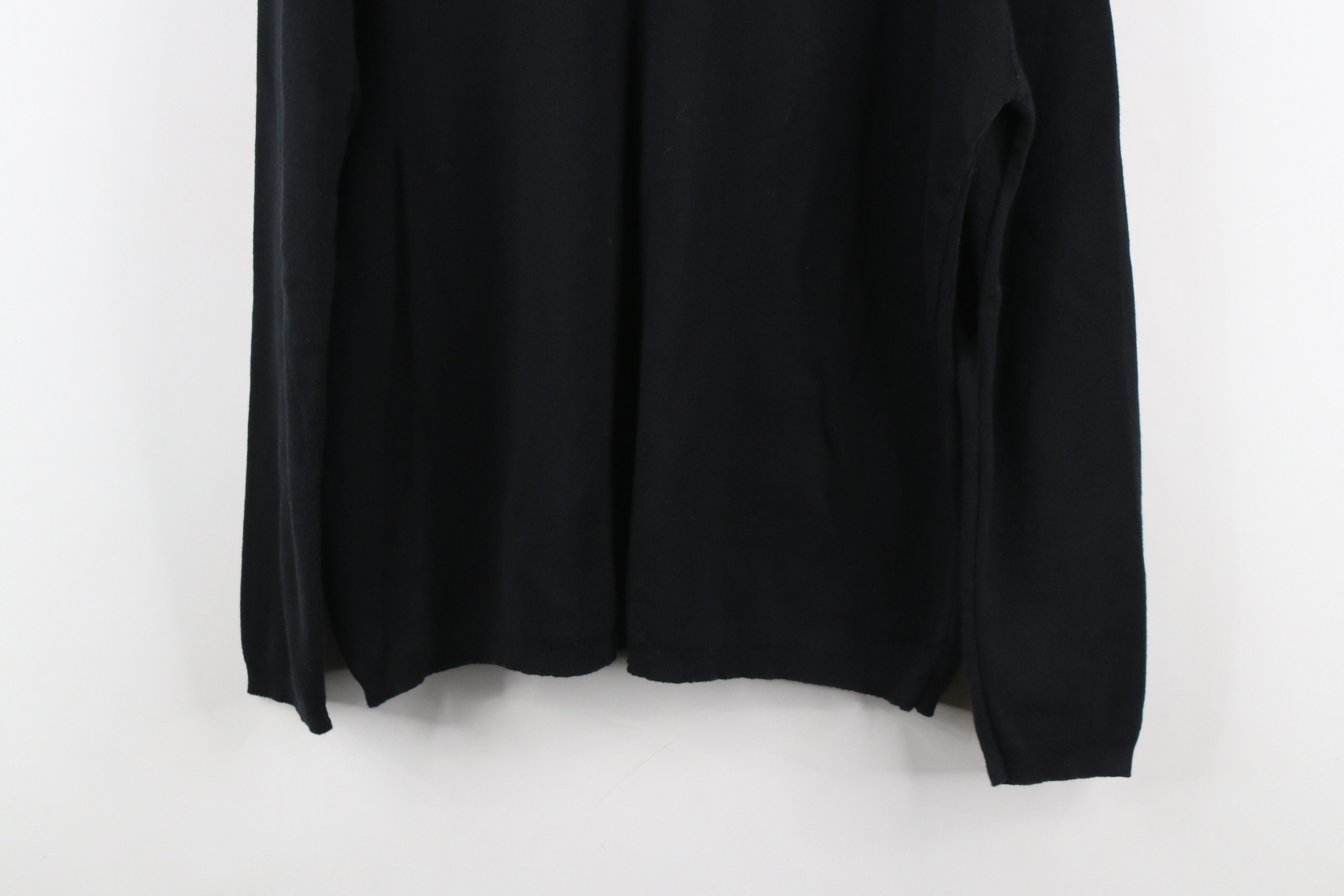 Eddie Bauer × Vintage Deadstock Vintage 90s Eddie Bauer Knit Sweater Black USA Size S / US 4 / IT 40 - 9 Thumbnail