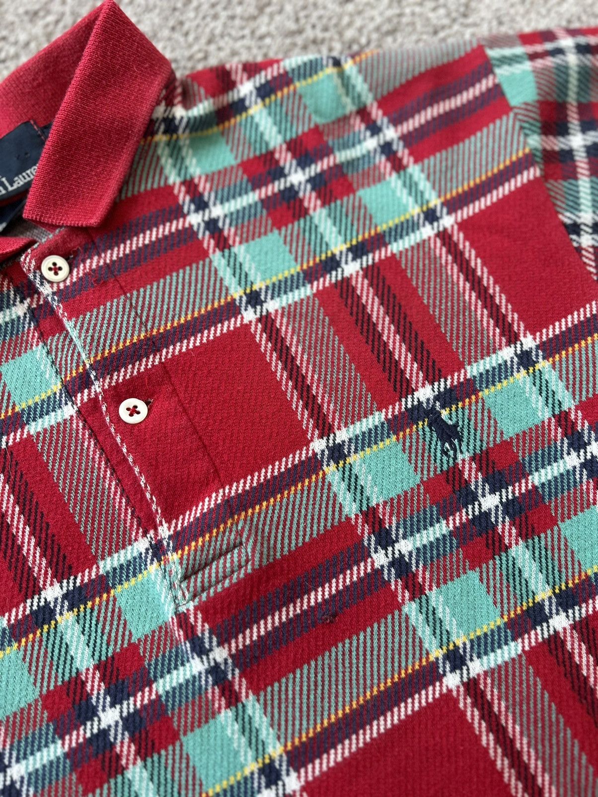 Polo Ralph Lauren × Vintage Vintage 90's Ralph Lauren Polo Size US S / EU 44-46 / 1 - 5 Thumbnail