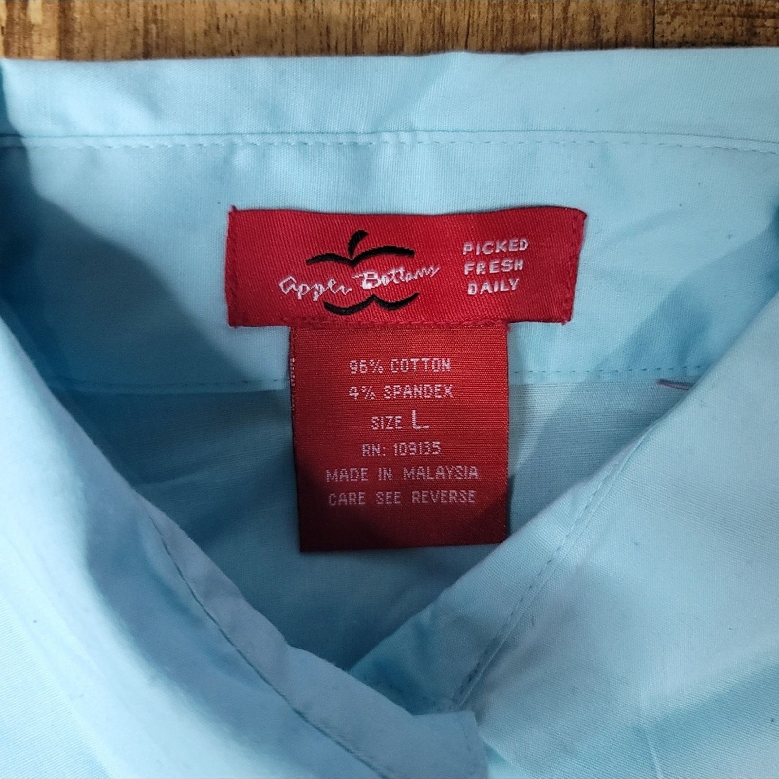 The Unbranded Brand Vtg Apple Bottoms Button-down Shirt Size M / US 6-8 / IT 42-44 - 7 Thumbnail