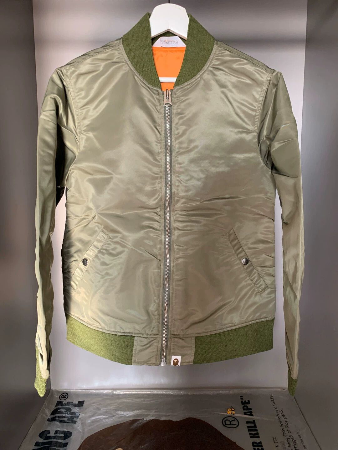 Bape BAPE NIGO Era Flight Jacket S New w/ Accessories Size US S / EU 44-46 / 1 - 1 Thumbnail