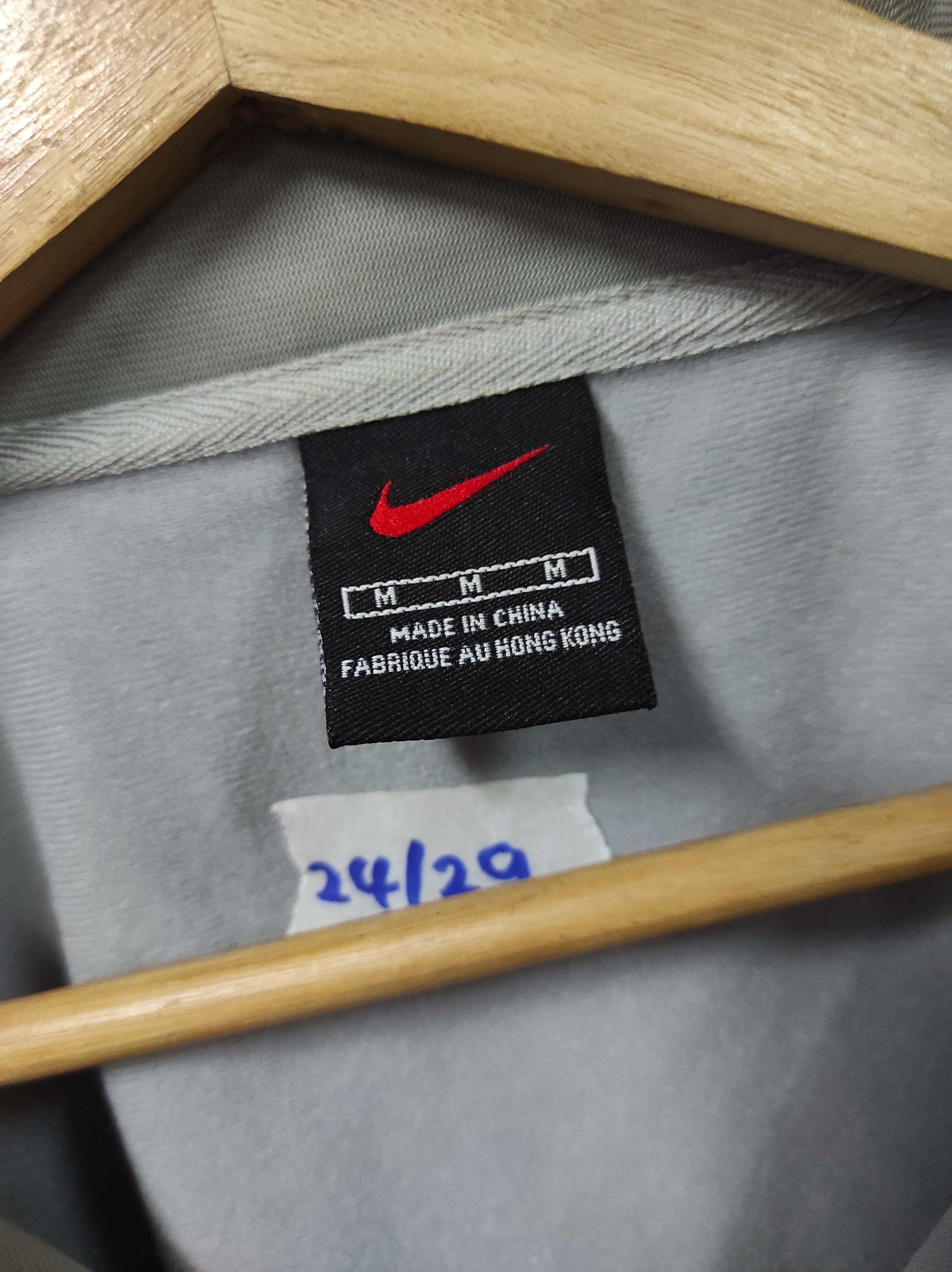 Nike × Vintage NIKE SMALL SMOOSH EMBROIDERY VTG 90'S JACKET SWEATER Size US M / EU 48-50 / 2 - 6 Thumbnail