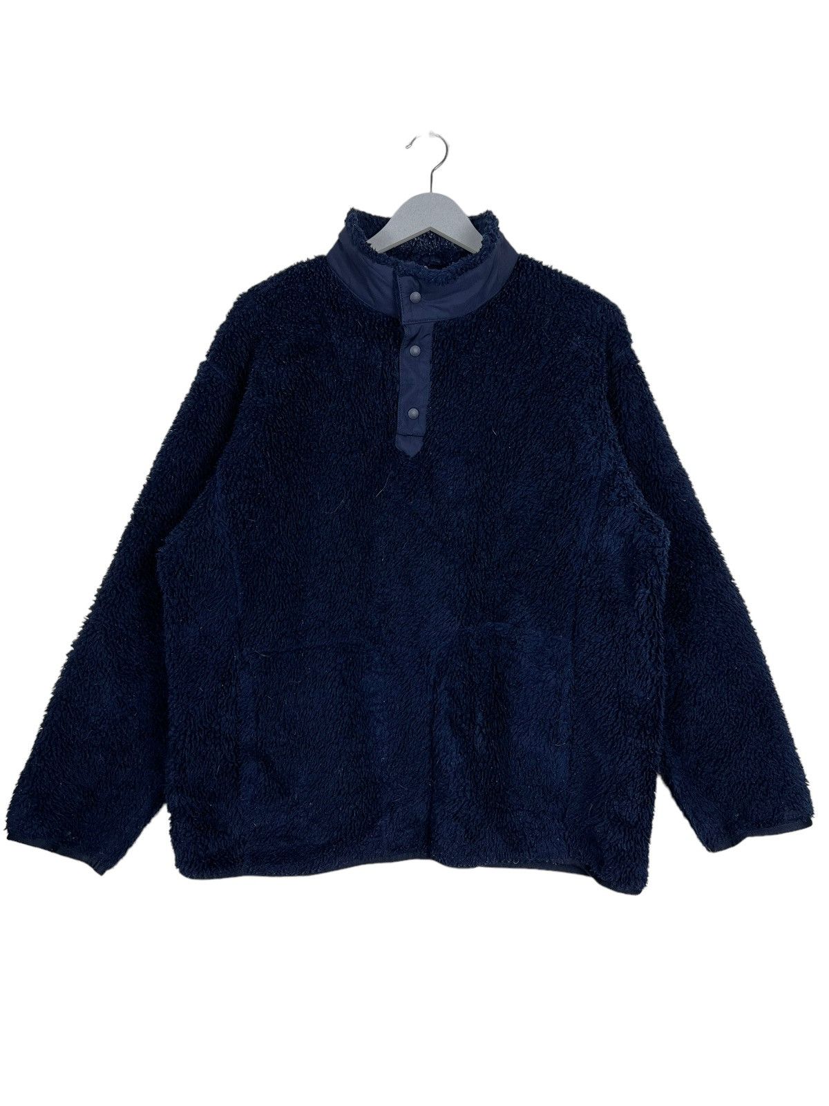 White Mountaineering 🔥 WHITE MOUNTAINEERING UNIQLO ANORAK BOA FLEECE Size US L / EU 52-54 / 3 - 1 Thumbnail
