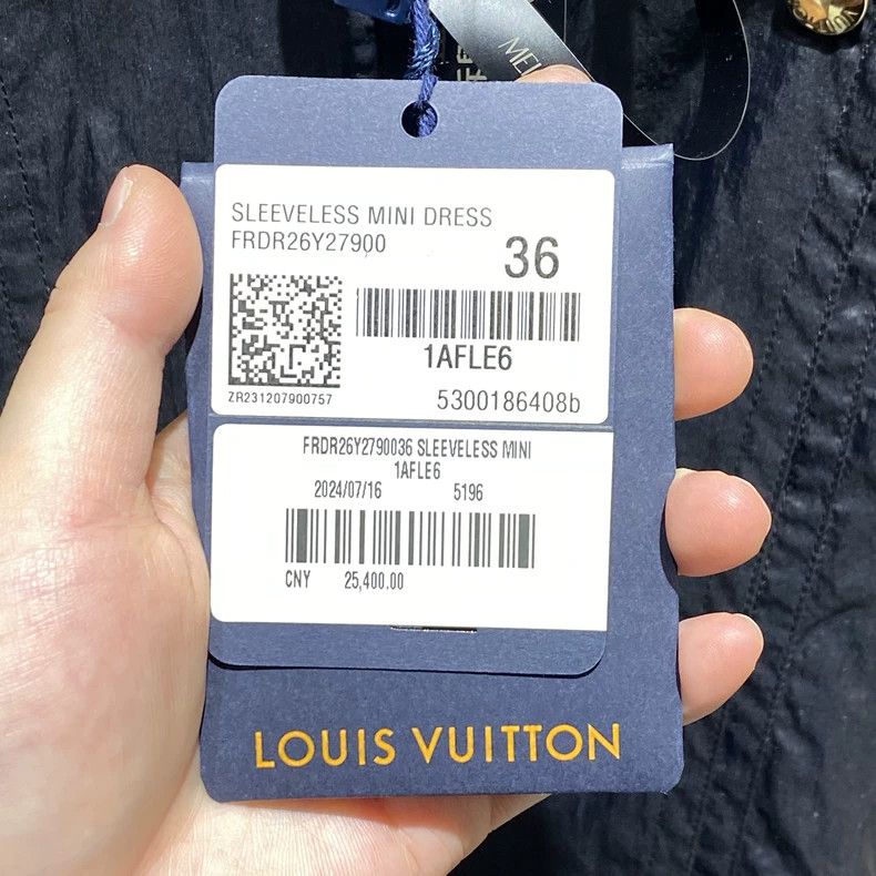 Louis Vuitton Louis Vuitton 24 FW new presbyopic full print dress Size XS / US 0-2 / IT 36-38 - 5 Thumbnail
