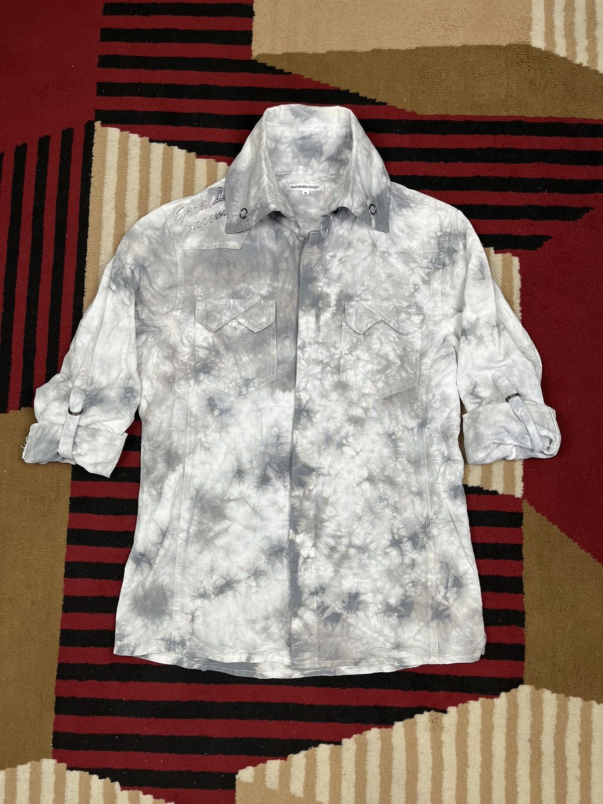 14th Addiction × KMRii × semanticdesign Semantic Design Button Shirt Size US M / EU 48-50 / 2 - 5 Thumbnail