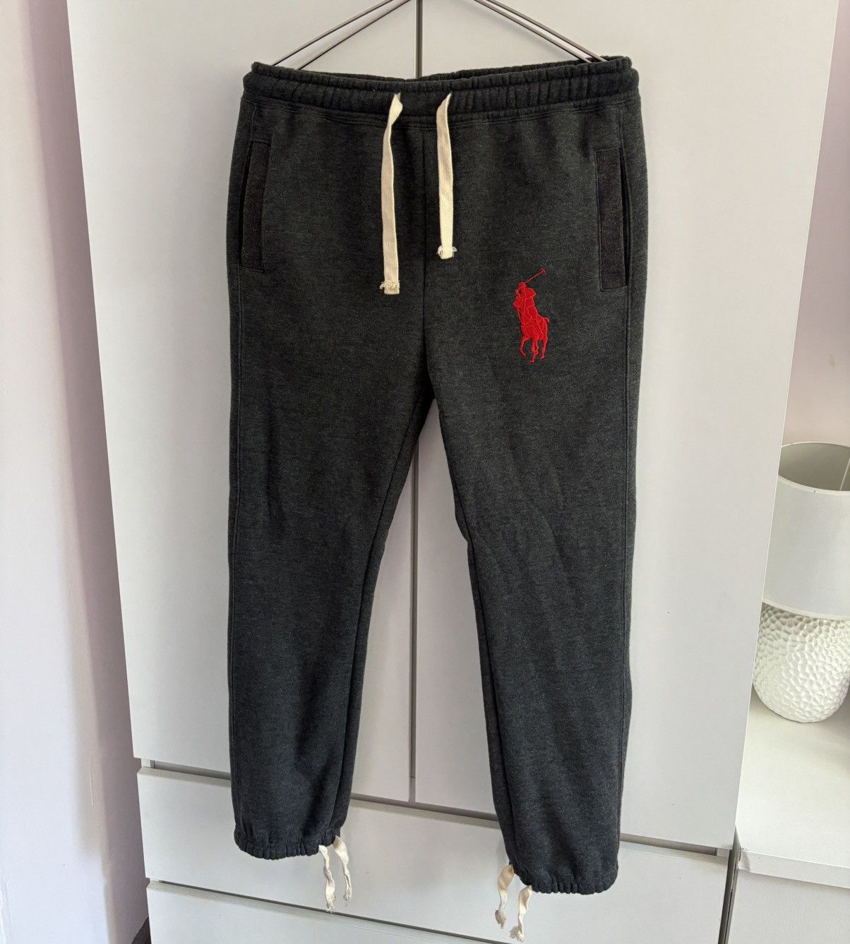 Polo Ralph Lauren Vintage Polo Ralph Lauren Sweatpants RRL 90s Size US 33 - 1 Thumbnail