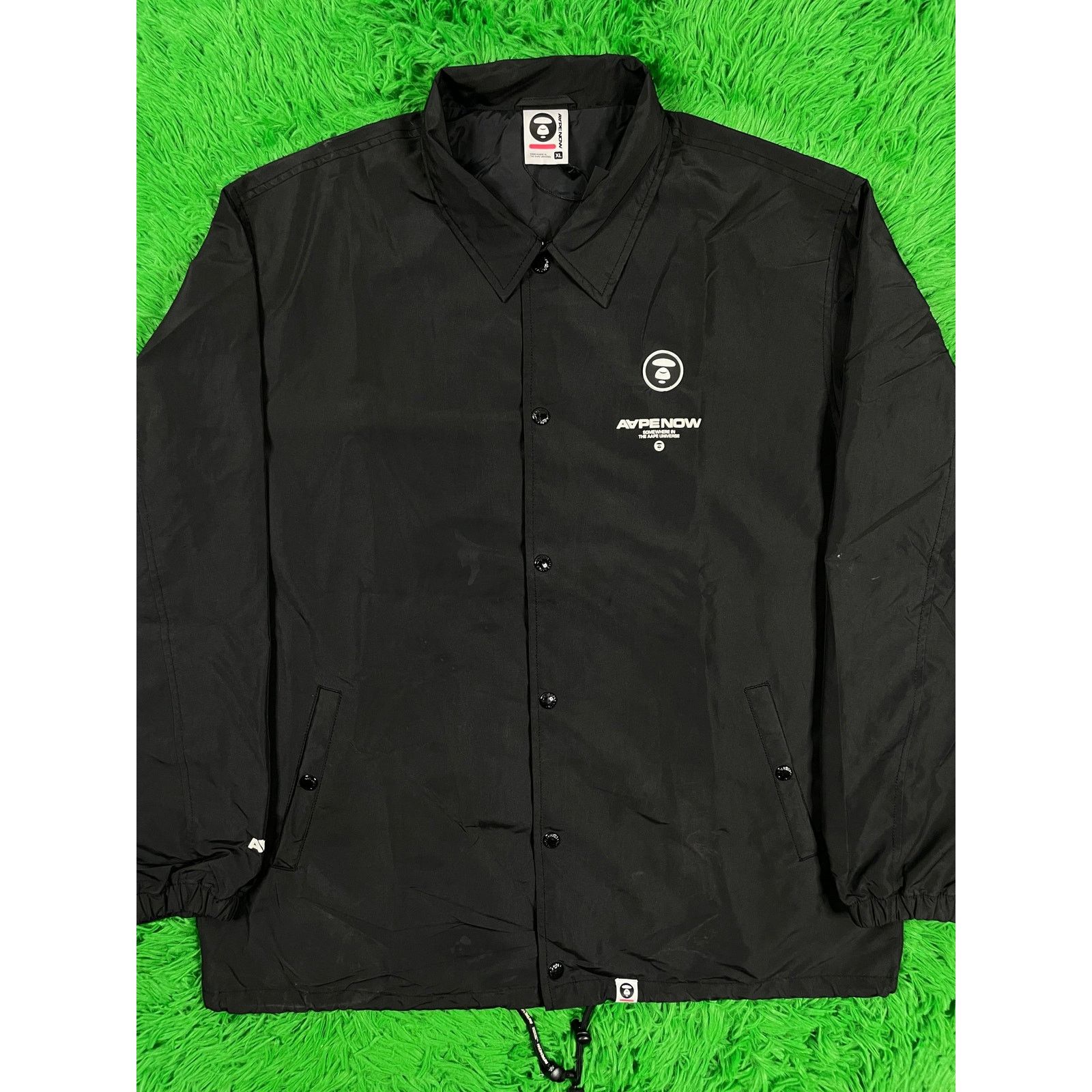 Bape AAPE Wind Breaker Black XL Used Size US XL / EU 56 / 4 - 1 Thumbnail