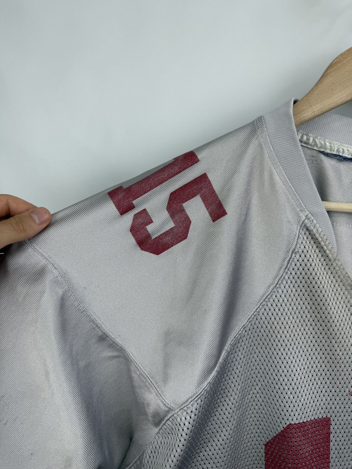 Reebok 🇺🇸 Vtg Reebok Michael Crabtree San Francisco 49ERS Football Size US XL / EU 56 / 4 - 7 Thumbnail