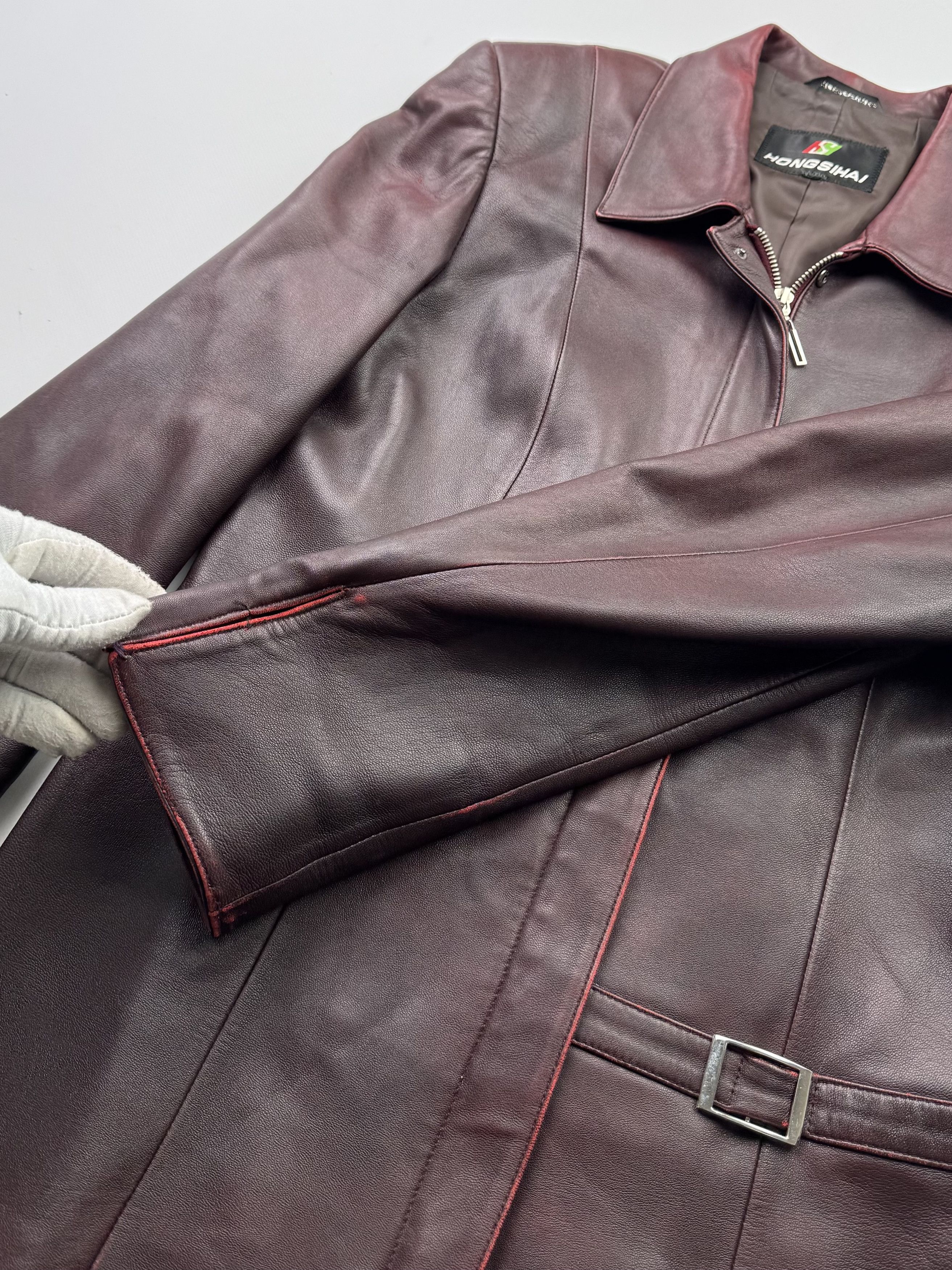 Japanese Brand Vintage Leather Jacket B775(V148)E2 Size M / US 6-8 / IT 42-44 - 4 Thumbnail