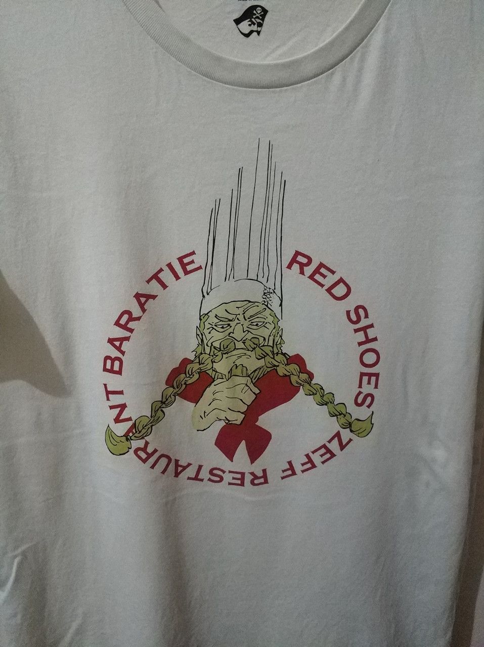 Anime × Uniqlo × Vintage Vintage Uniqlo One Piece Zeff Anime T-Shirt M Exc RARE Size US M / EU 48-50 / 2 - 2 Thumbnail