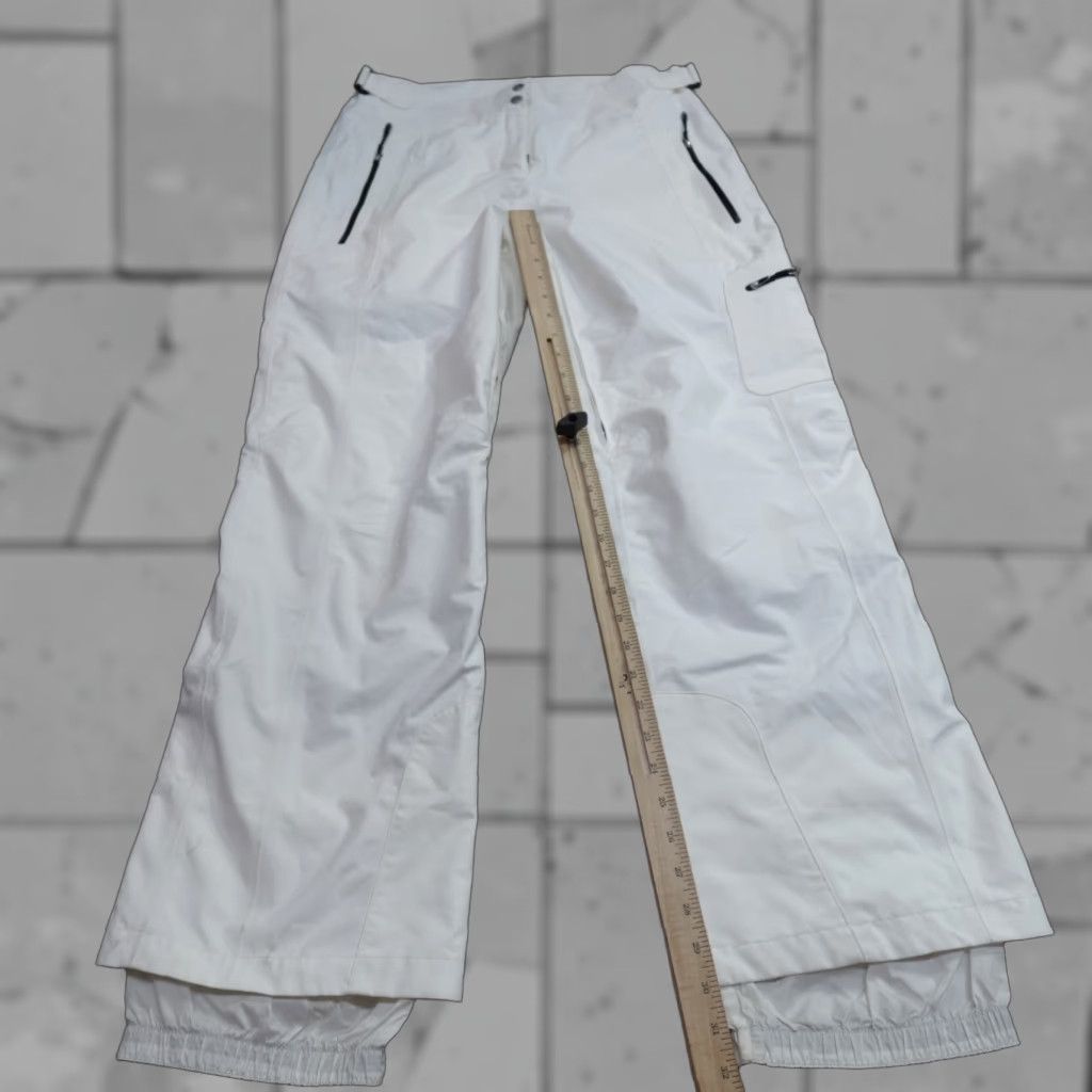 Obermeyer Womens Pants 10 White Winter Snowboarding Palisade Pant
