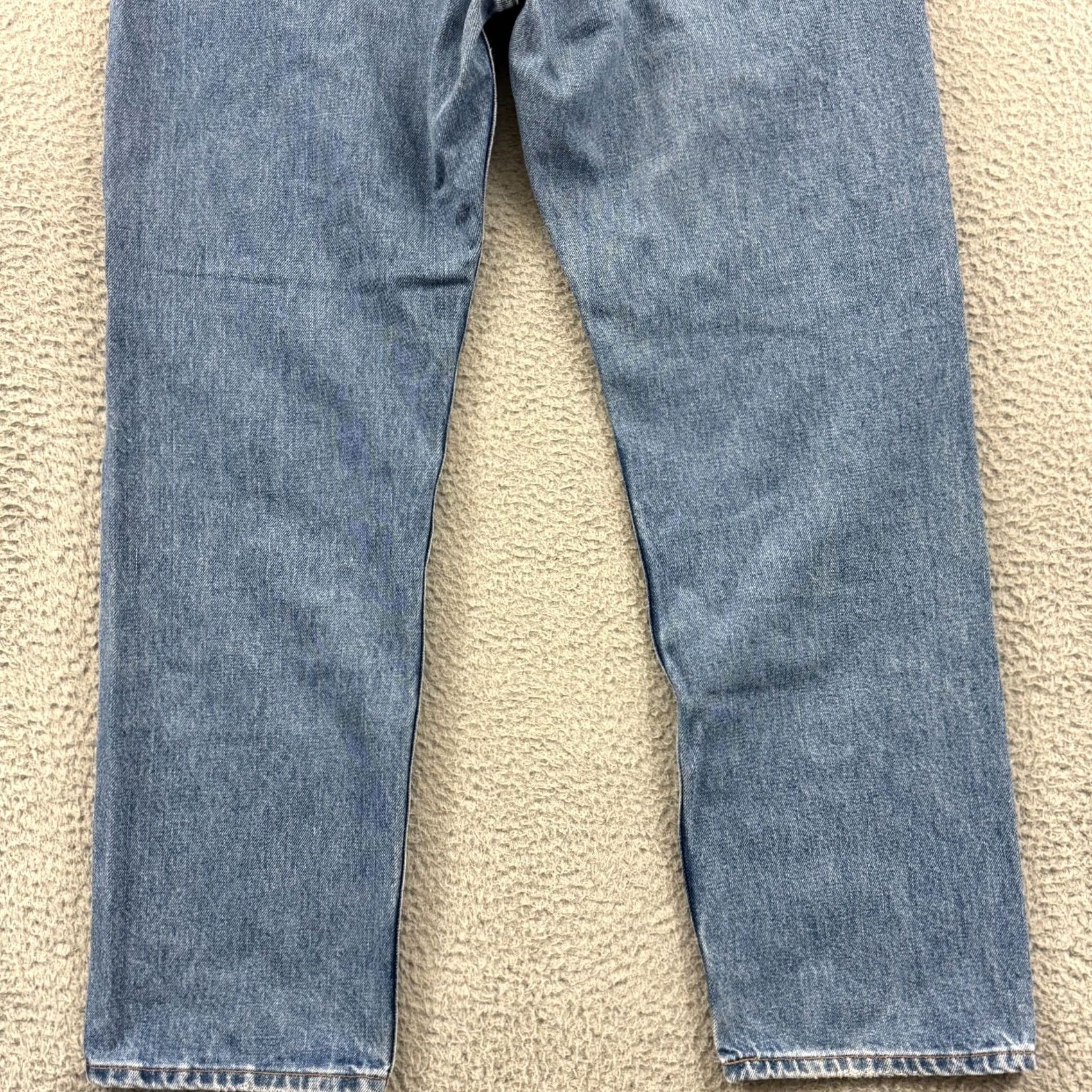 Levi's VINTAGE Levis 505 Jeans 36x30 Blue Denim Regular Straight Western Cowboy USA Y2K Size US 36 / EU 52 - 4 Thumbnail