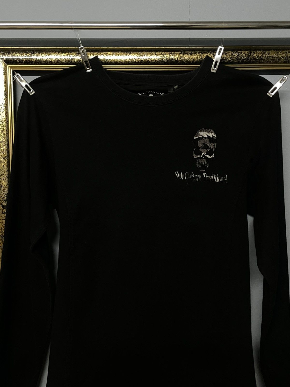 KMRii Vintage Japan Designer Chicago Scarface Subculture Skull Tee Size US XS / EU 42 / 0 - 6 Thumbnail