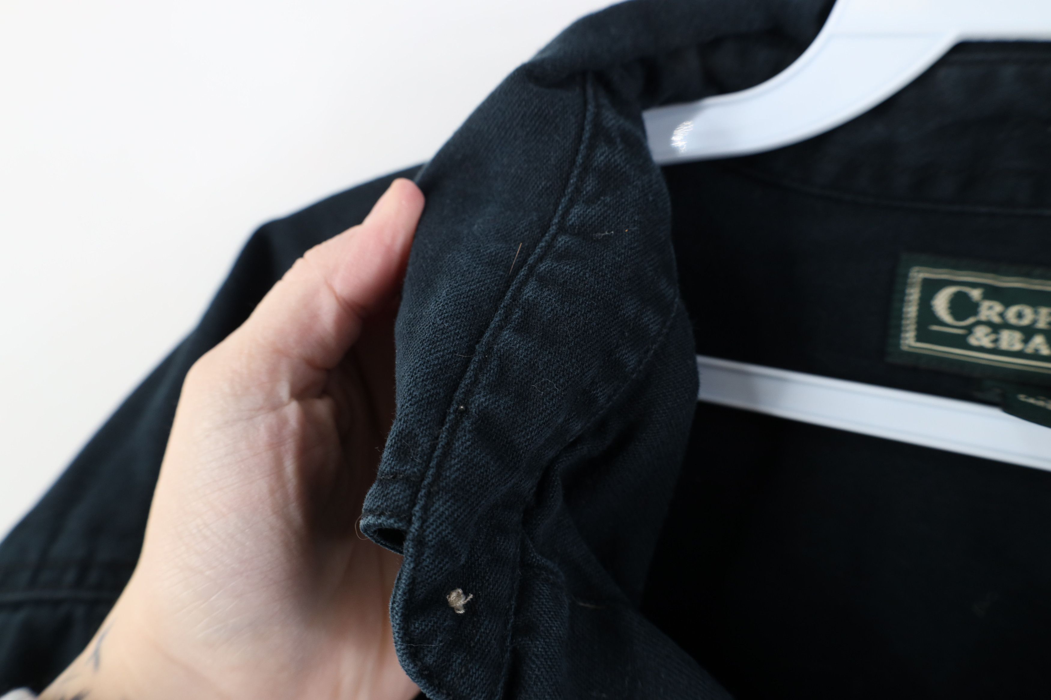 Vintage Vintage 90s Streetwear Twill Collared Button Down Shirt Size US XL / EU 56 / 4 - 5 Thumbnail