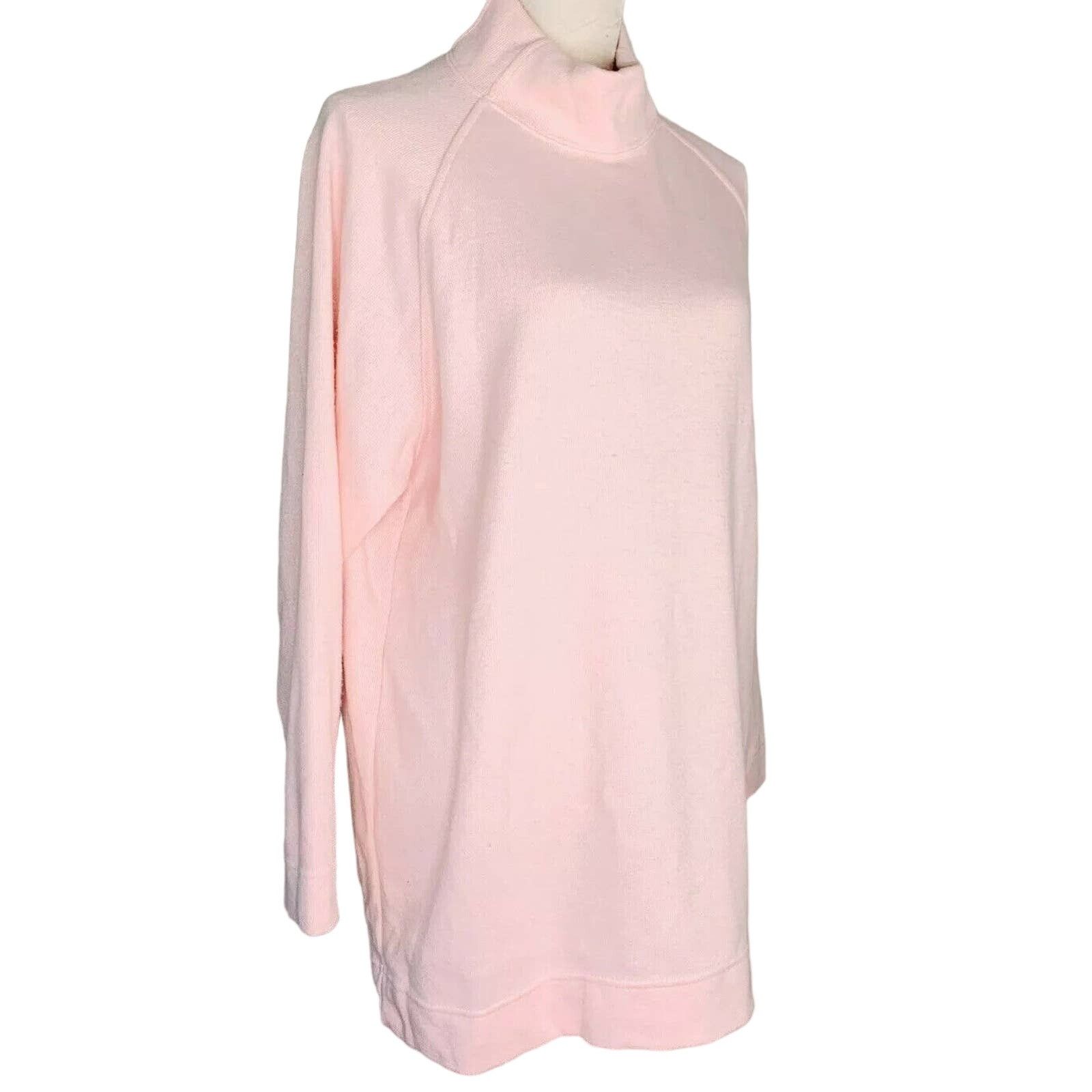 Other NY & Co Sweater Pink M Long Sleeves Mock Turtleneck Soft New Size M / US 6-8 / IT 42-44 - 10 Thumbnail