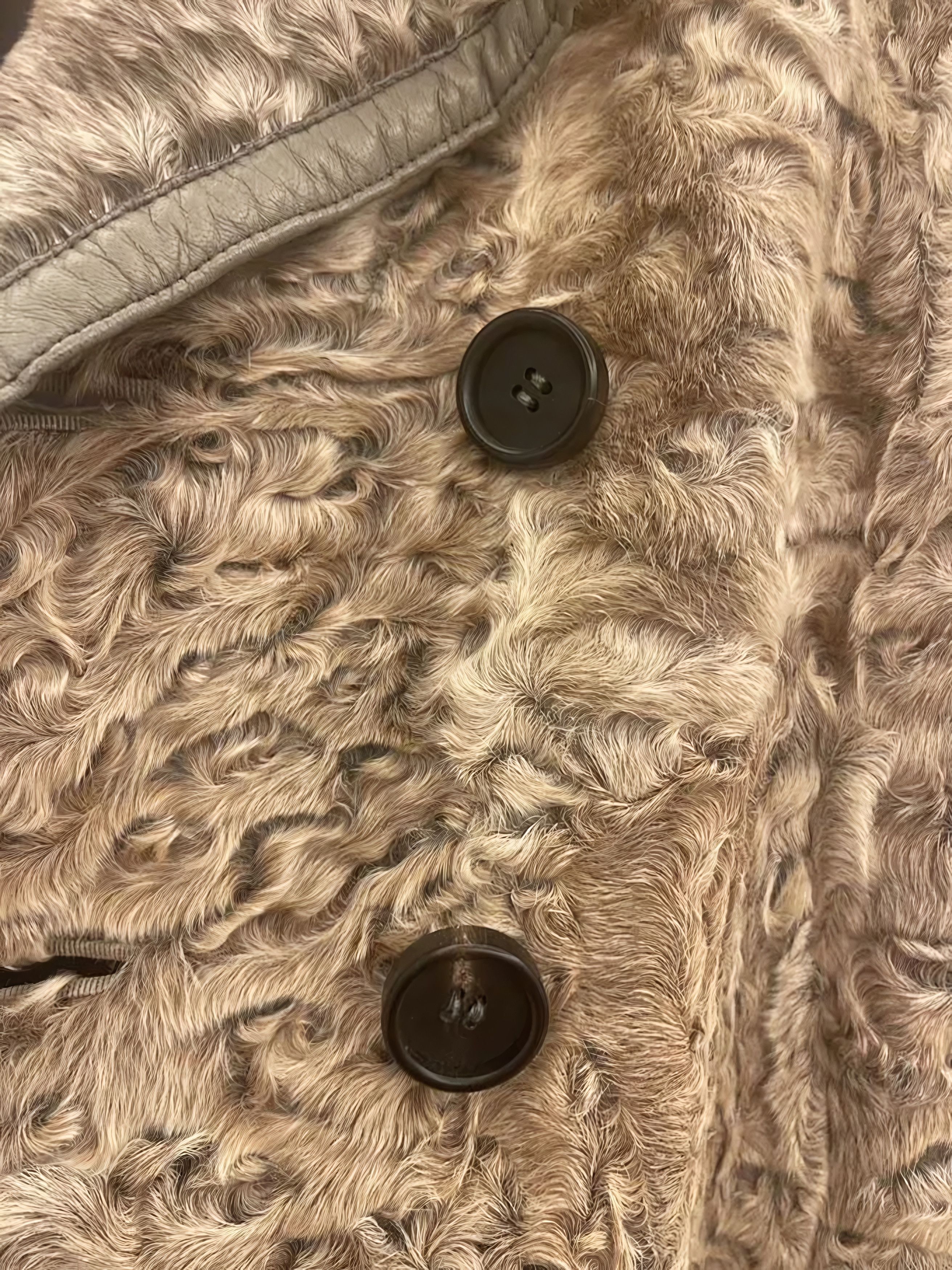 Gucci × Tom Ford RUNWAY GUCCI KARAKUL FUR COAT JACKET Size US M / EU 48-50 / 2 - 4 Thumbnail