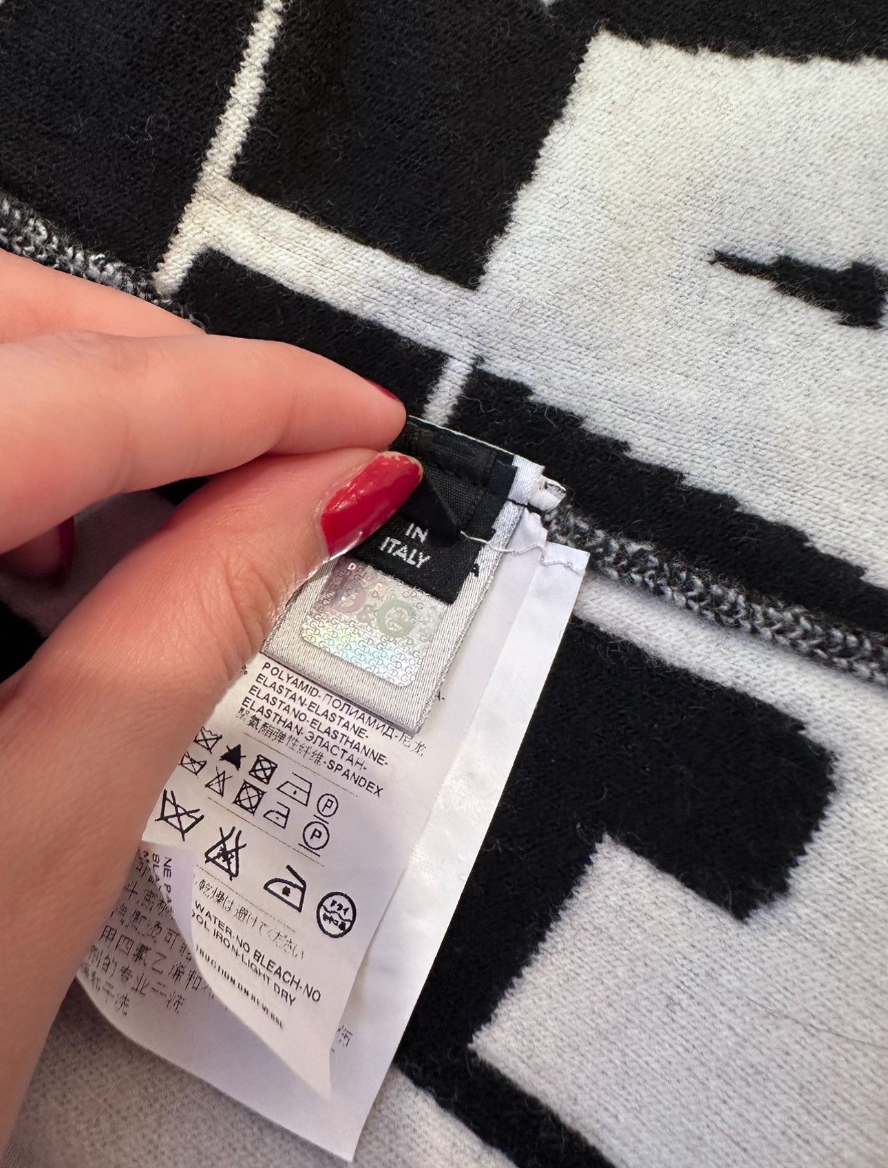 Dolce & Gabbana DOLCE & GABBANA RARE RUNWAY WOOL SKIRT Size 38" / US 16 / IT 52 - 8 Thumbnail