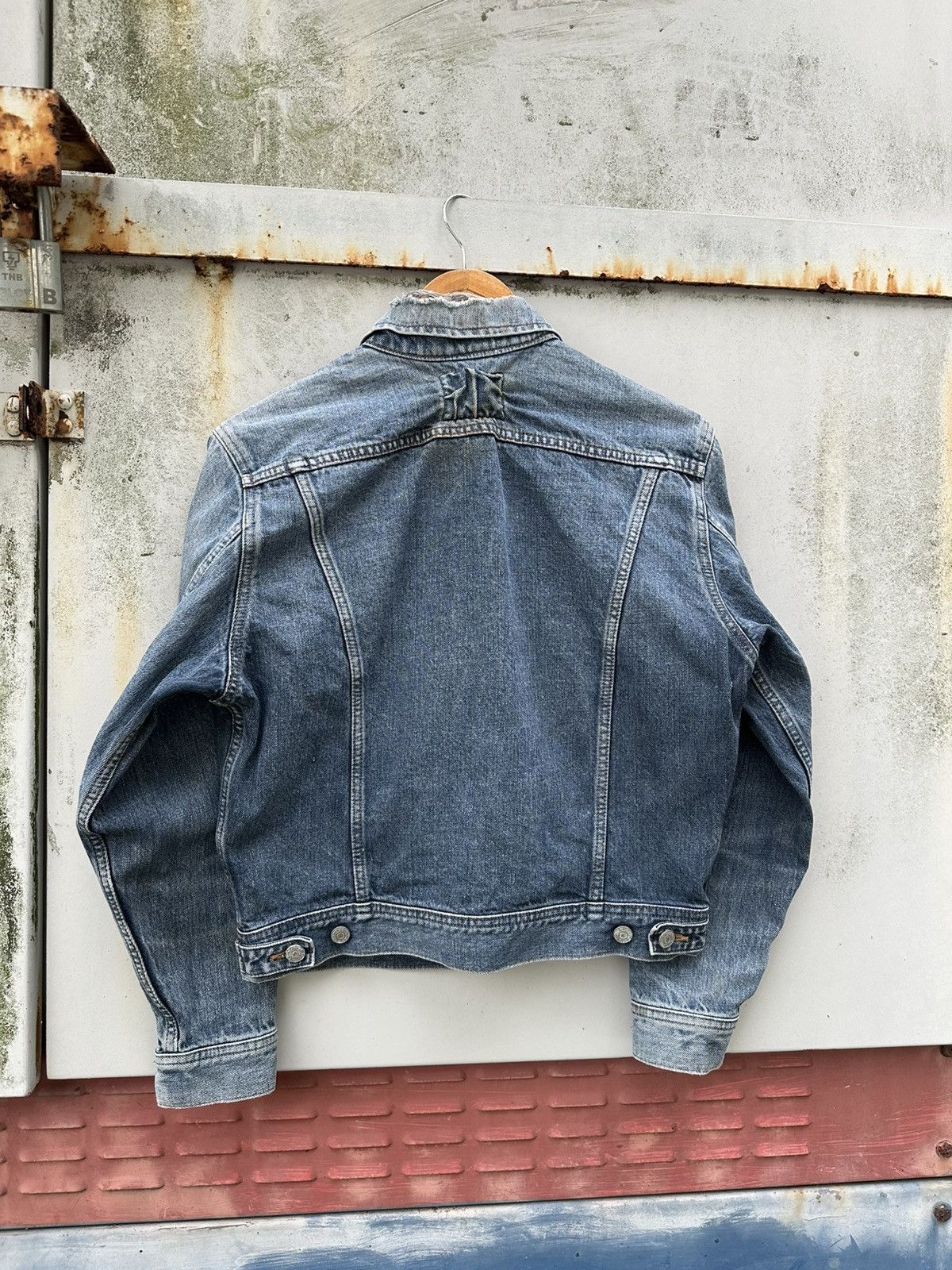Edwin 👹Vintage Edwin Trucker Jacket (Woman) Size US S / EU 44-46 / 1 - 7 Thumbnail