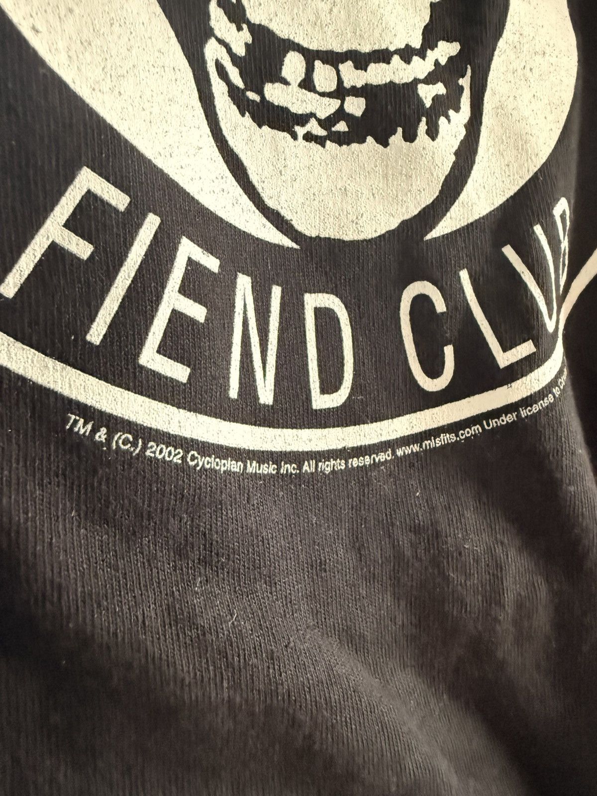 Misfits DEADSTOCK 2002 Misfits "Fiend Club" Tee - XL - Cinder Block Size US XL / EU 56 / 4 - 6 Thumbnail