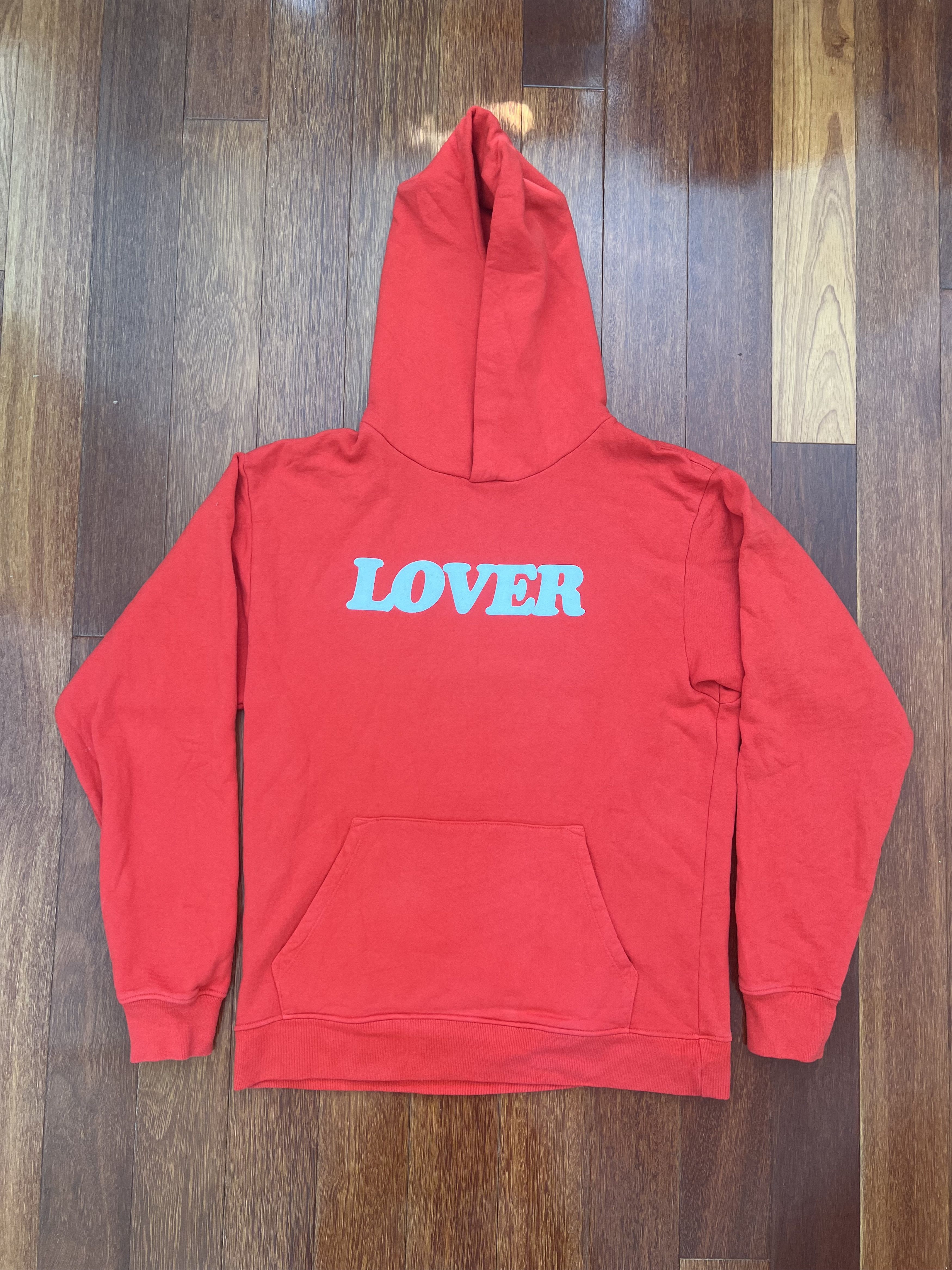 BIANCA CHANDON 💚 Bianca Chandon Lover 10th Anniversary Red Hoodie NEW Size US M / EU 48-50 / 2 - 1 Thumbnail