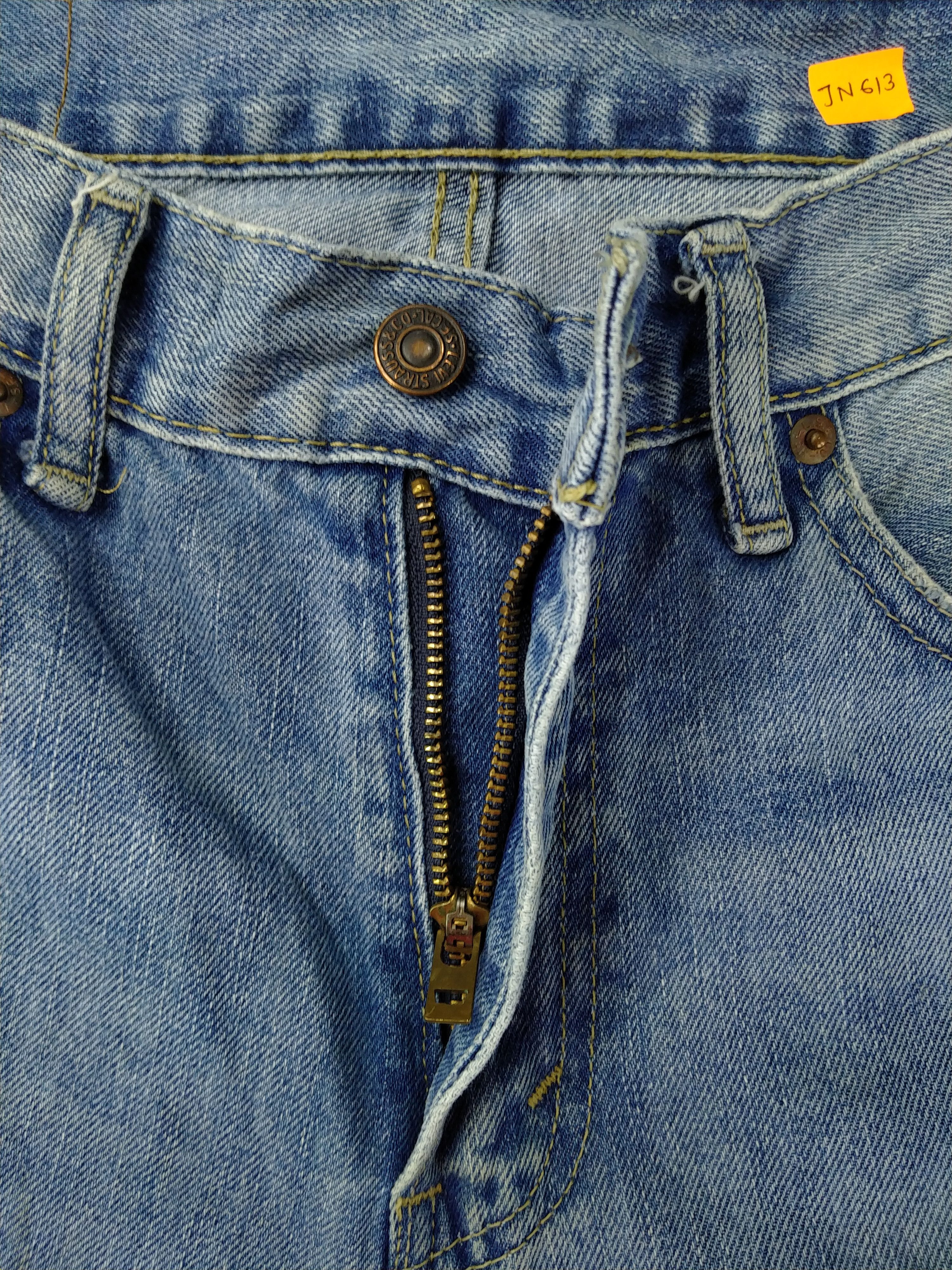 Levi's Dirty Distressed Levi's 505 Denim 32 x 30.5 -JN613 Size US 32 / EU 48 - 6 Thumbnail