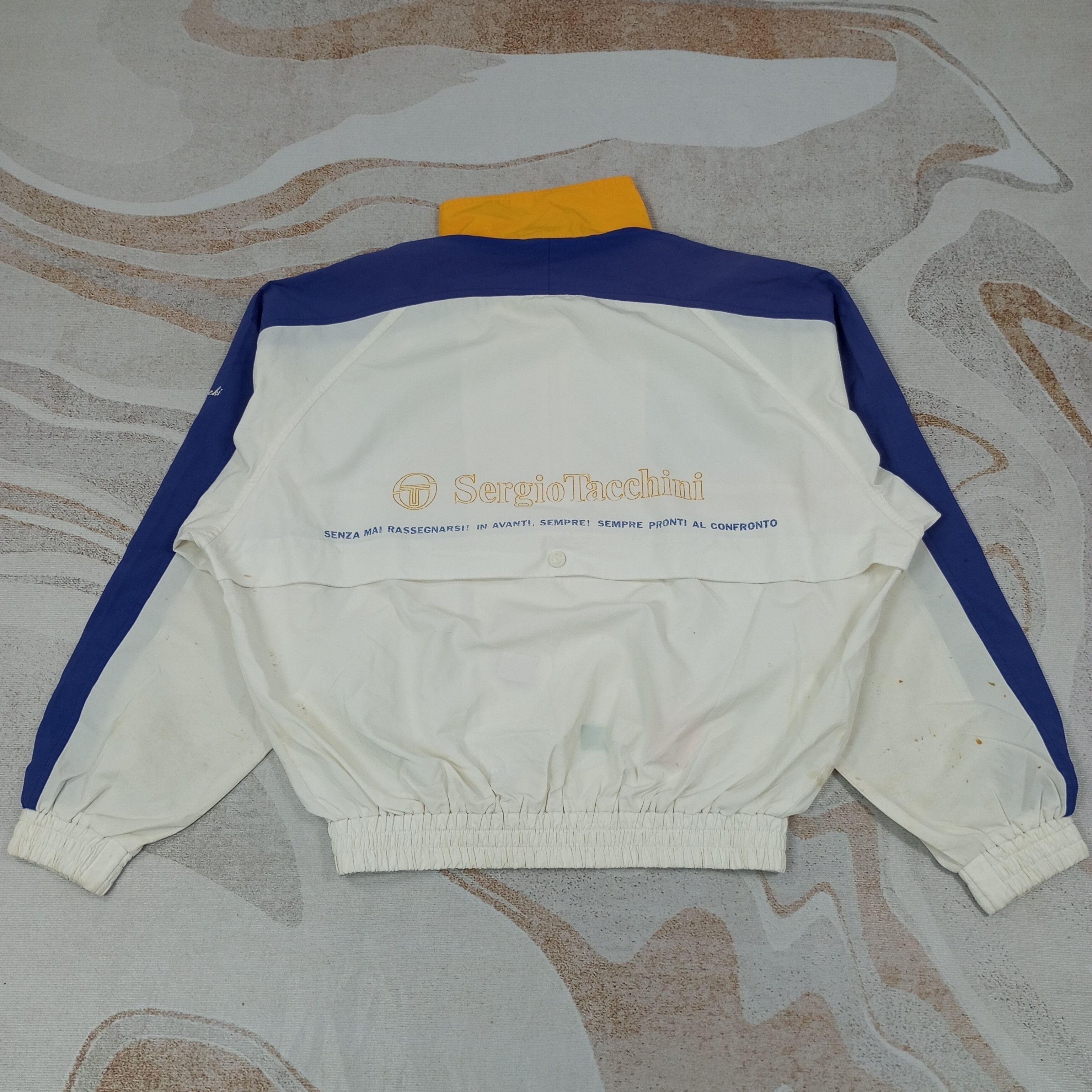 Sergio Tacchini × Vintage Sergio Tacchini Sportswear Jacket c221n7 Size US L / EU 52-54 / 3 - 4 Thumbnail