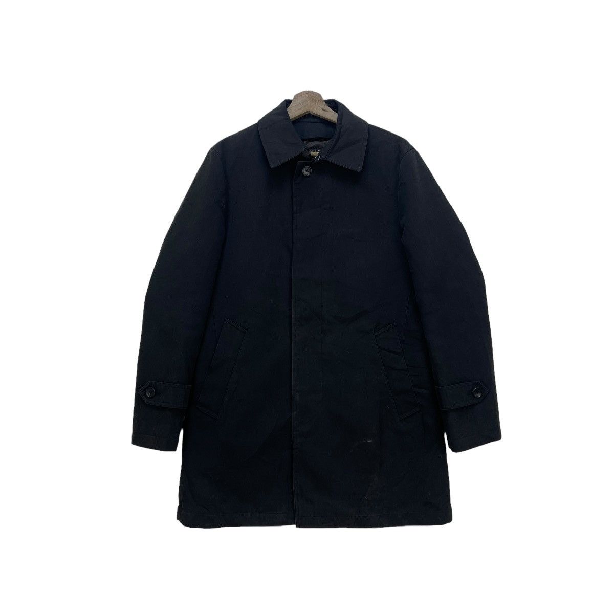Barneys New York × Vintage Vintage Barneys NewYork Trench Coat Jacket Size US S / EU 44-46 / 1 - 3 Thumbnail