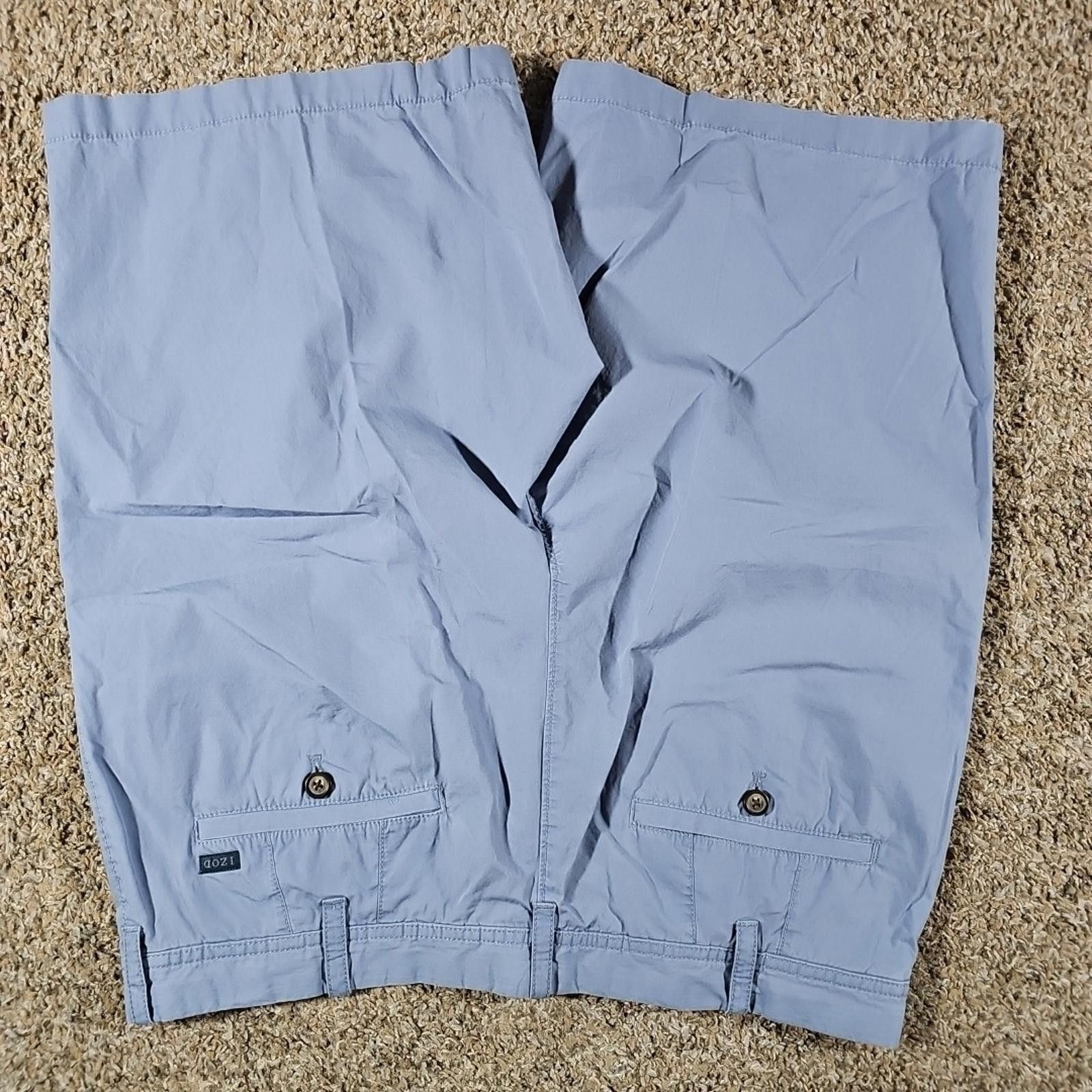 Izod IZOD Saltwater 36x10.5 Blue Shorts Size US 36 / EU 52 - 6 Thumbnail