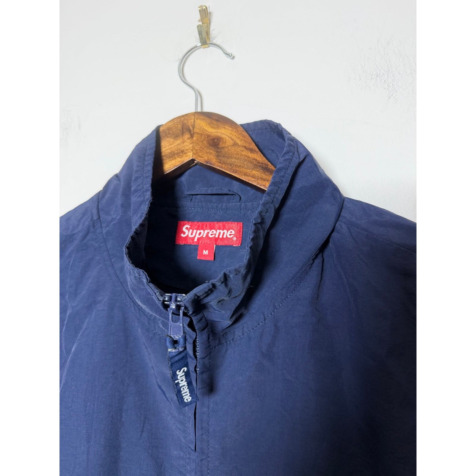 Supreme Supreme S Logo Track Jacket 'Navy' Size US M / EU 48-50 / 2 - 5 Thumbnail